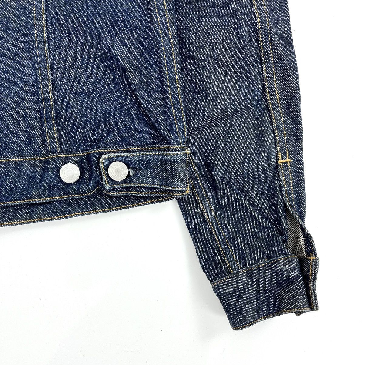 Helmut Lang 1999 Helmut Lang Type 2 Raw Indigo Denim Jacket Size US S / EU 44-46 / 1 - 10 Thumbnail