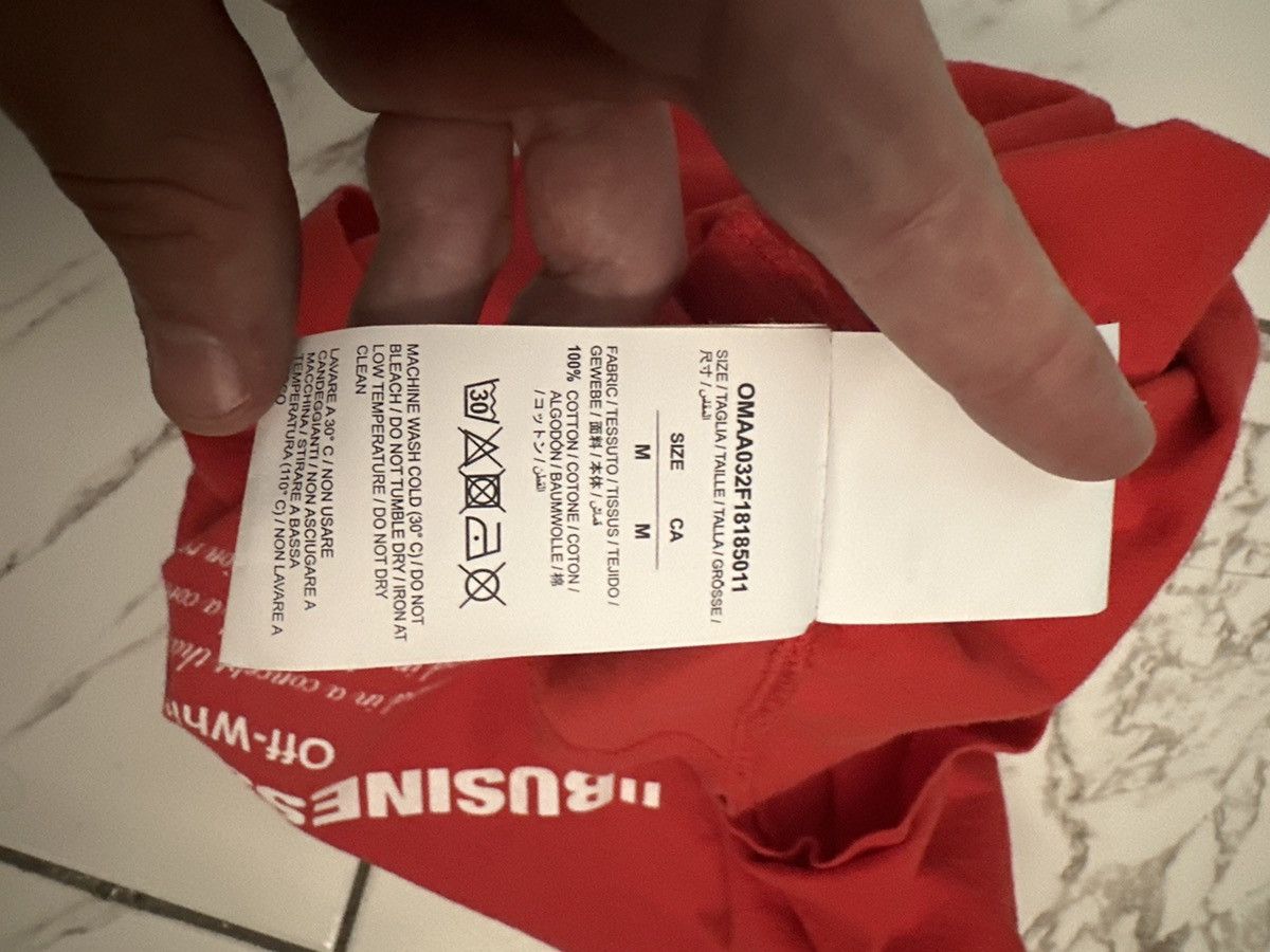 Off-White Off-White Bernini Tee Size US M / EU 48-50 / 2 - 6 Thumbnail