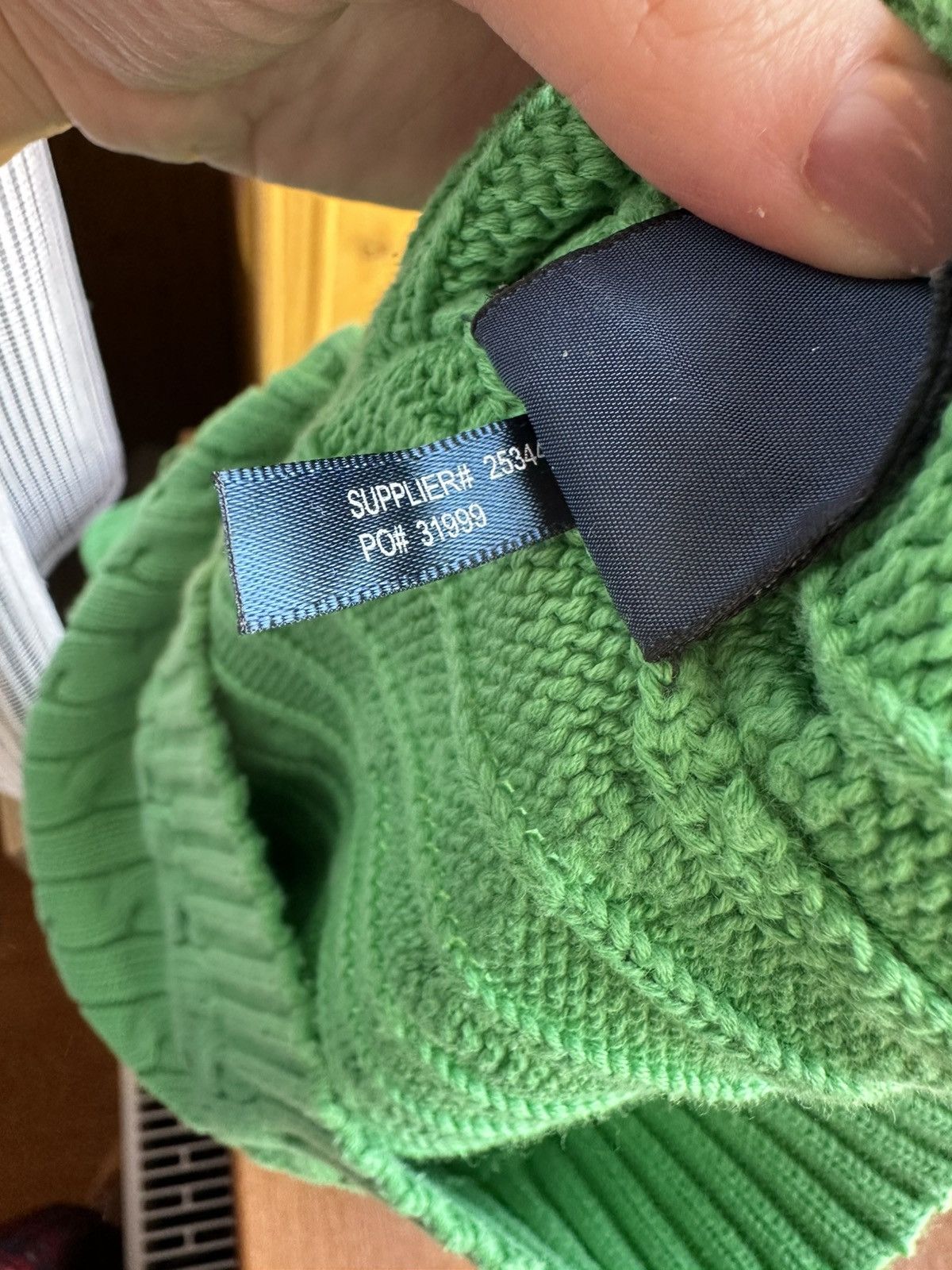 Polo Ralph Lauren Polo Ralph Lauren Sport Sweater Women M Green Cable Knit Size M / US 6-8 / IT 42-44 - 7 Thumbnail