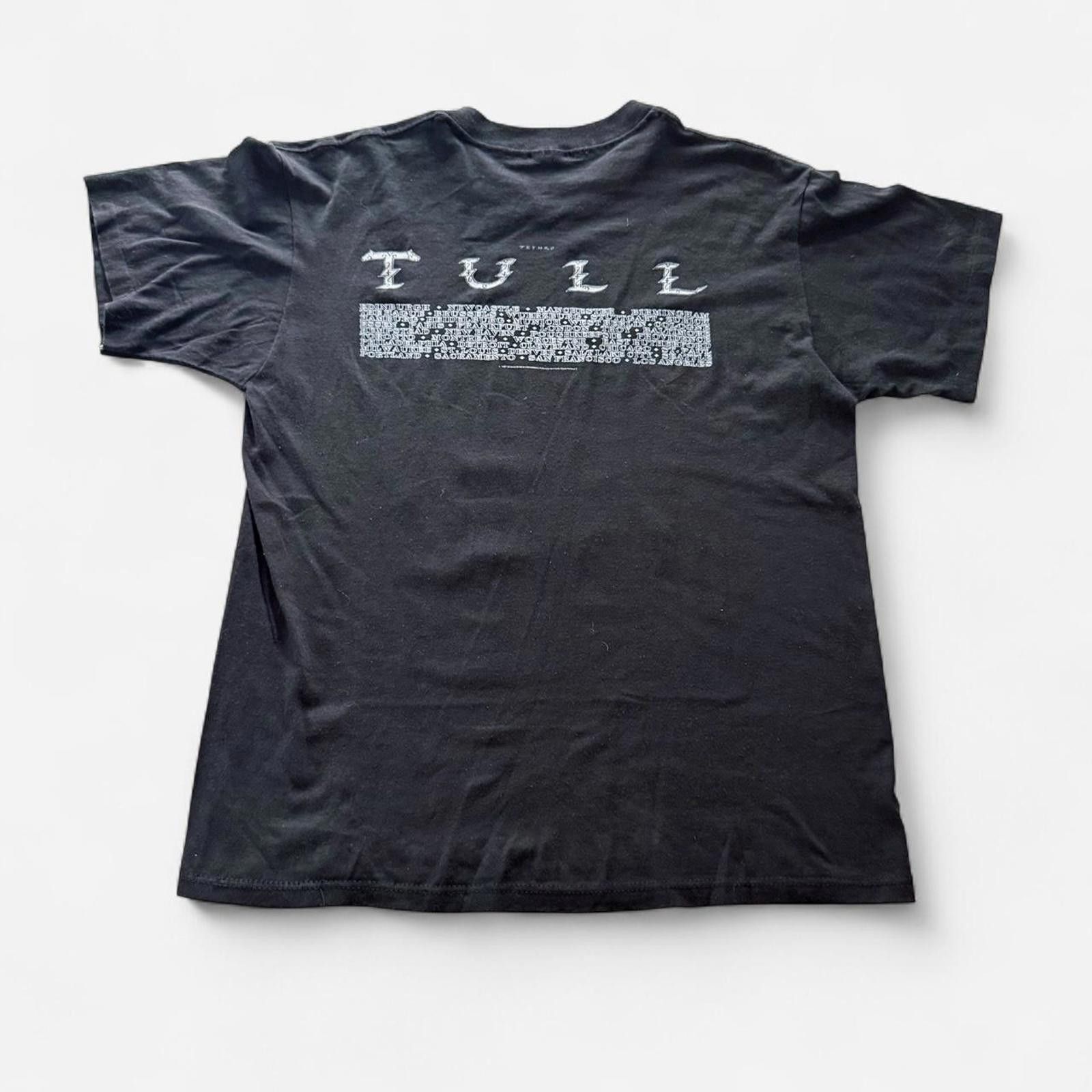 Other RARE Vintage 1987 JETHRO TULL Rock T-Shirt Here And There Size US M / EU 48-50 / 2 - 5 Thumbnail