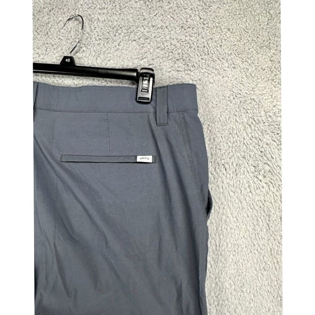 Orvis Orvis Pants Mens 40 Grey Nylon Hiking Hiker Athletic Casual Pockets Flat Front Size US 40 / EU 56 - 5 Thumbnail