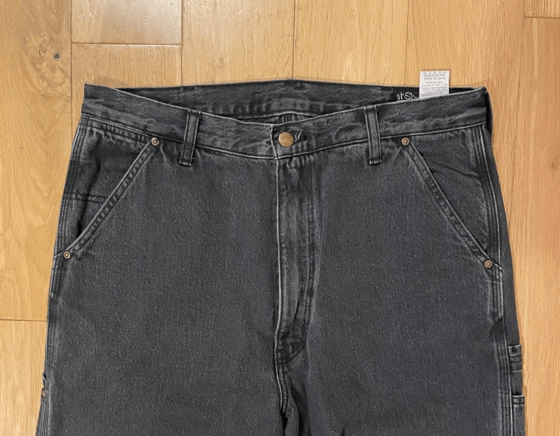 Orslow orSlow Dad's Fit Painter Pants Black Stone Denim Size 3 Size US 34 / EU 50 - 3 Thumbnail