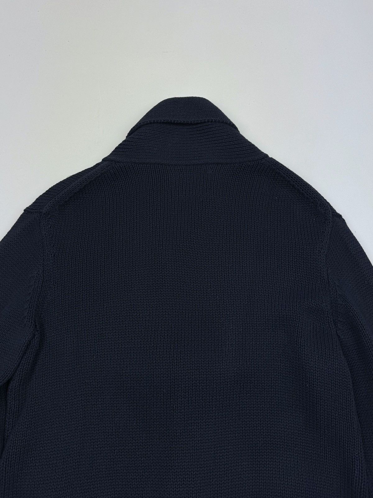 Allsaints AllSaints Ernst Linen/Cotton Navy Cardigan Size US M / EU 48-50 / 2 - 11 Thumbnail