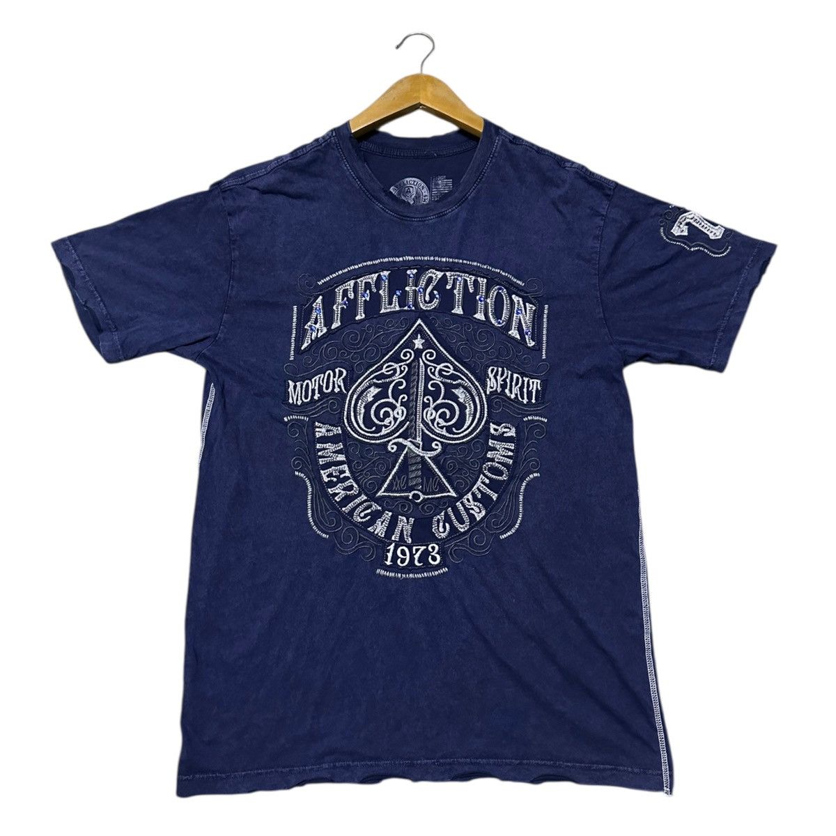 Affliction Affliction AC spade A9868 short sleeve tshirt Size US L / EU 52-54 / 3 - 1 Thumbnail