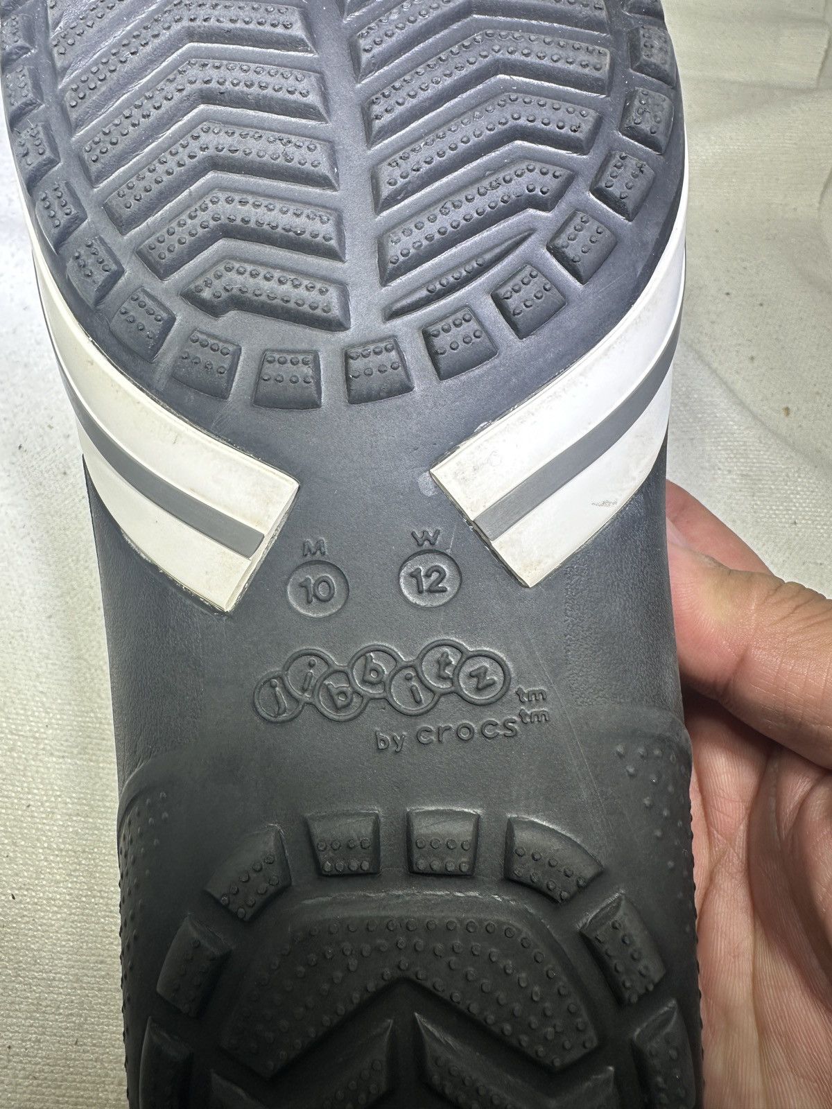 Crocs PreOwned Jibbitz Crocs Black Kilby Clogs Slip On Men's 10 Size US 10 / EU 43 - 6 Thumbnail