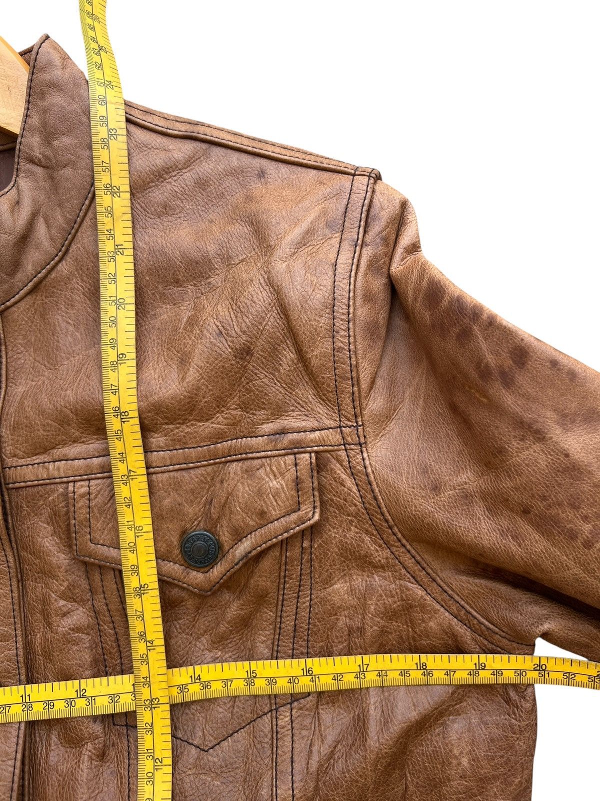 Gap Gap Brown Leather Jacket Size US S / EU 44-46 / 1 - 14 Thumbnail