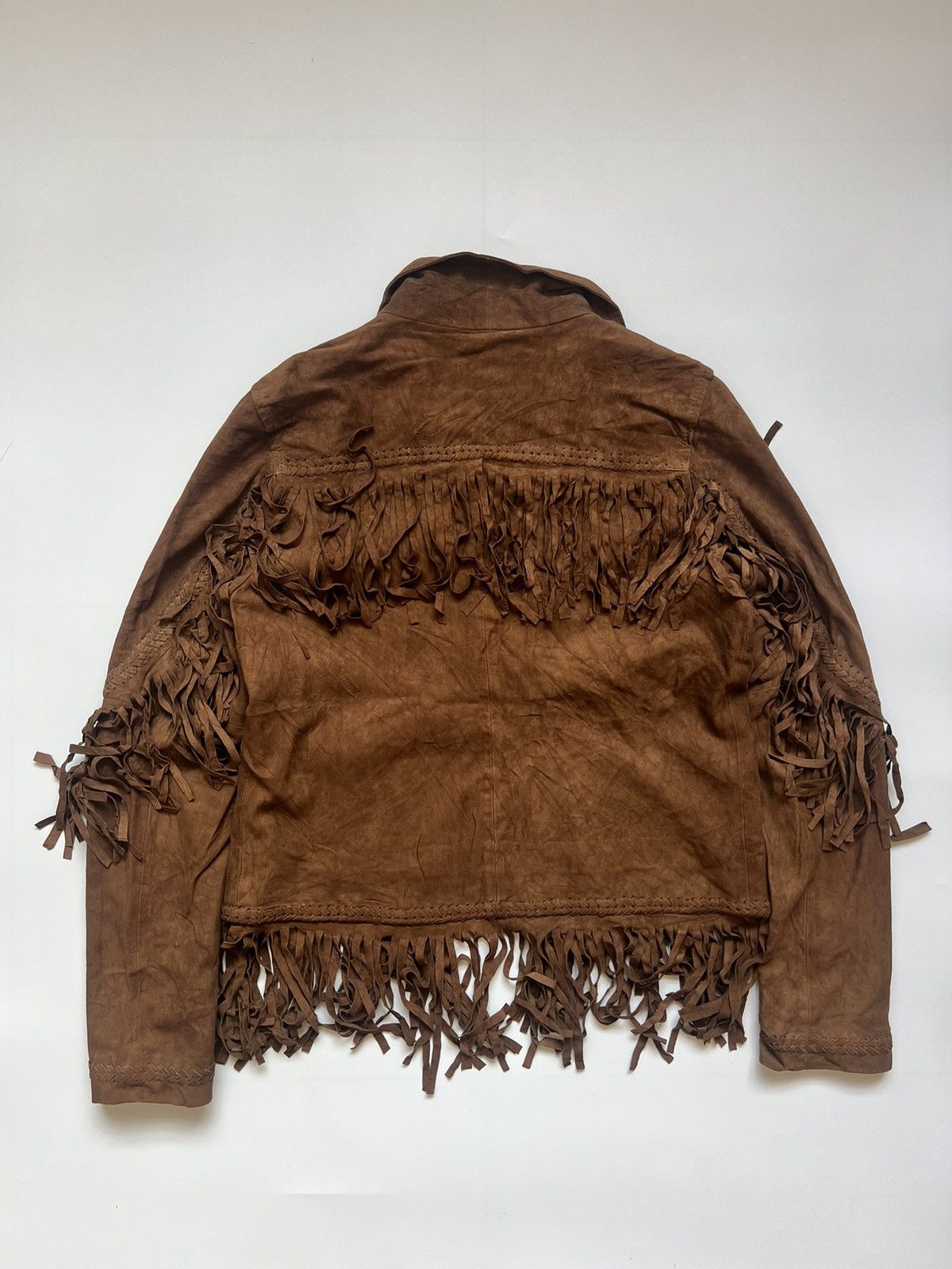 GOOSECRAFT Goosecraft Suede Western Cowboy Leather Jacket Size S / US 4 / IT 40 - 7 Thumbnail