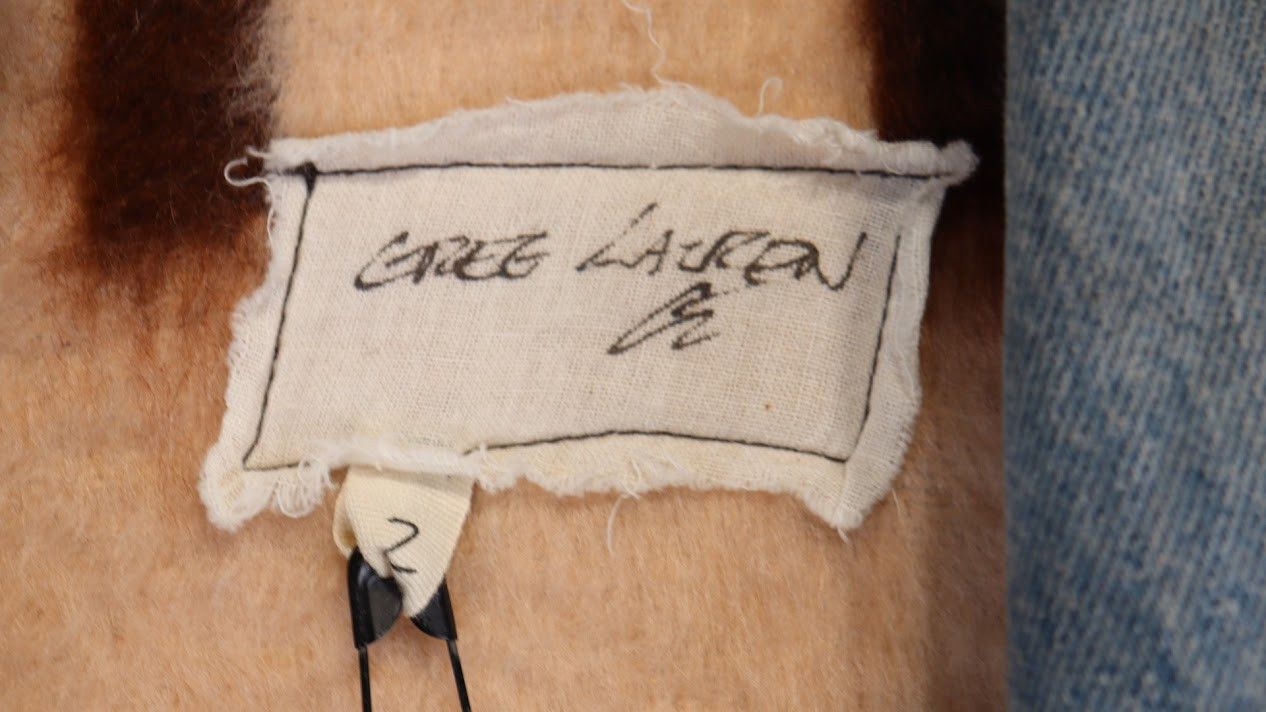 Greg Lauren o1rshd1 Vintage Blanket Gl1 Checked Wool Cardigan In Brown Size US M / EU 48-50 / 2 - 11 Thumbnail