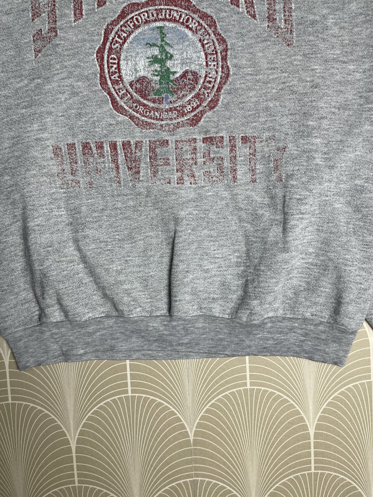 Fruit Of The Loom × Vintage VINTAGE STANFORD UNIVERSITY CREWNECK 50/50 ALMOST PAPERTHIN Size US L / EU 52-54 / 3 - 6 Thumbnail