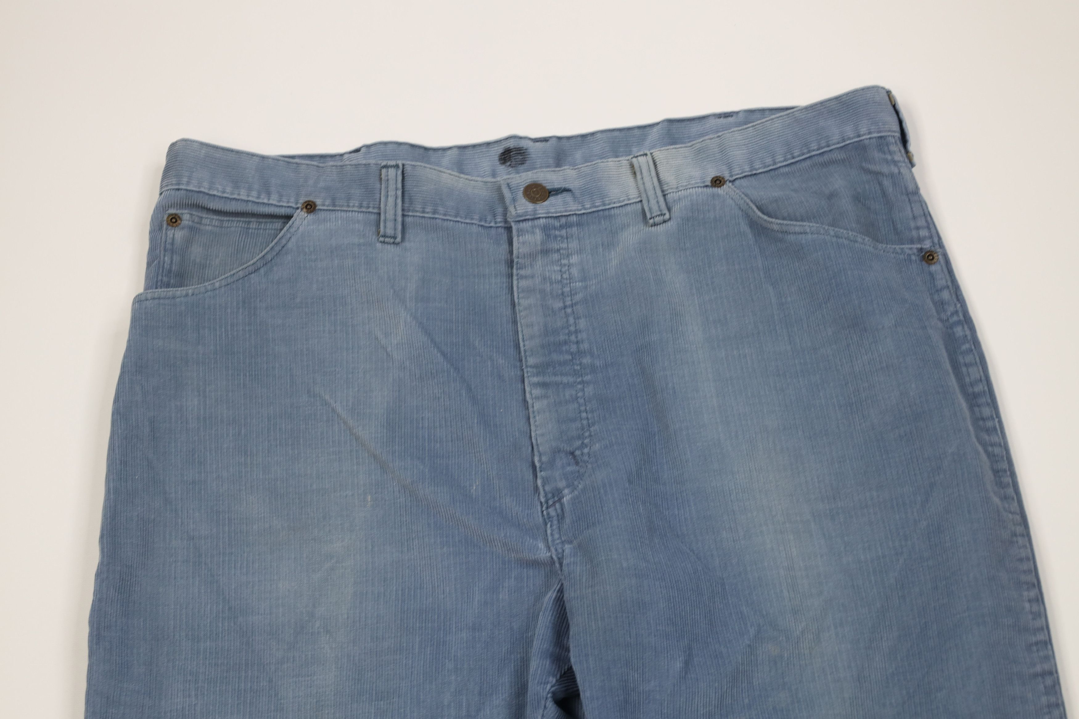 Vintage Vintage 70s Streetwear Bell Bottoms Wide Leg Pants USA Size US 38 / EU 54 - 2 Thumbnail