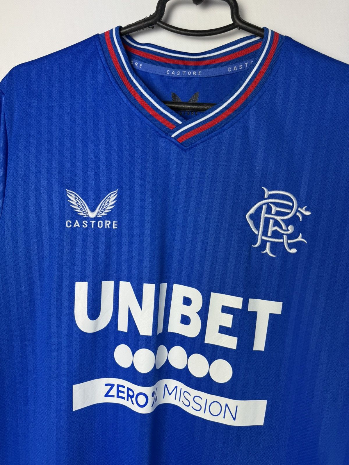 Castore Glasgow Rangers 2023 2024 Home Shirt Soccer Jersey Castore Size US M / EU 48-50 / 2 - 3 Thumbnail
