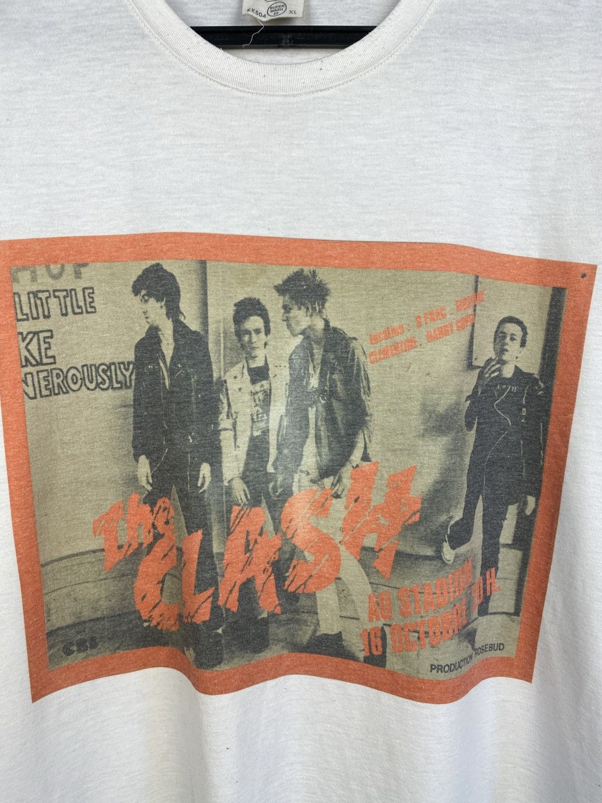 Band Tees VINTAGE THE CLASH BAND TEE Size US XL / EU 56 / 4 - 3 Thumbnail