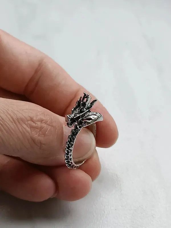 Japanese Brand Dragon Adjustable Ring Size ONE SIZE - 4 Thumbnail
