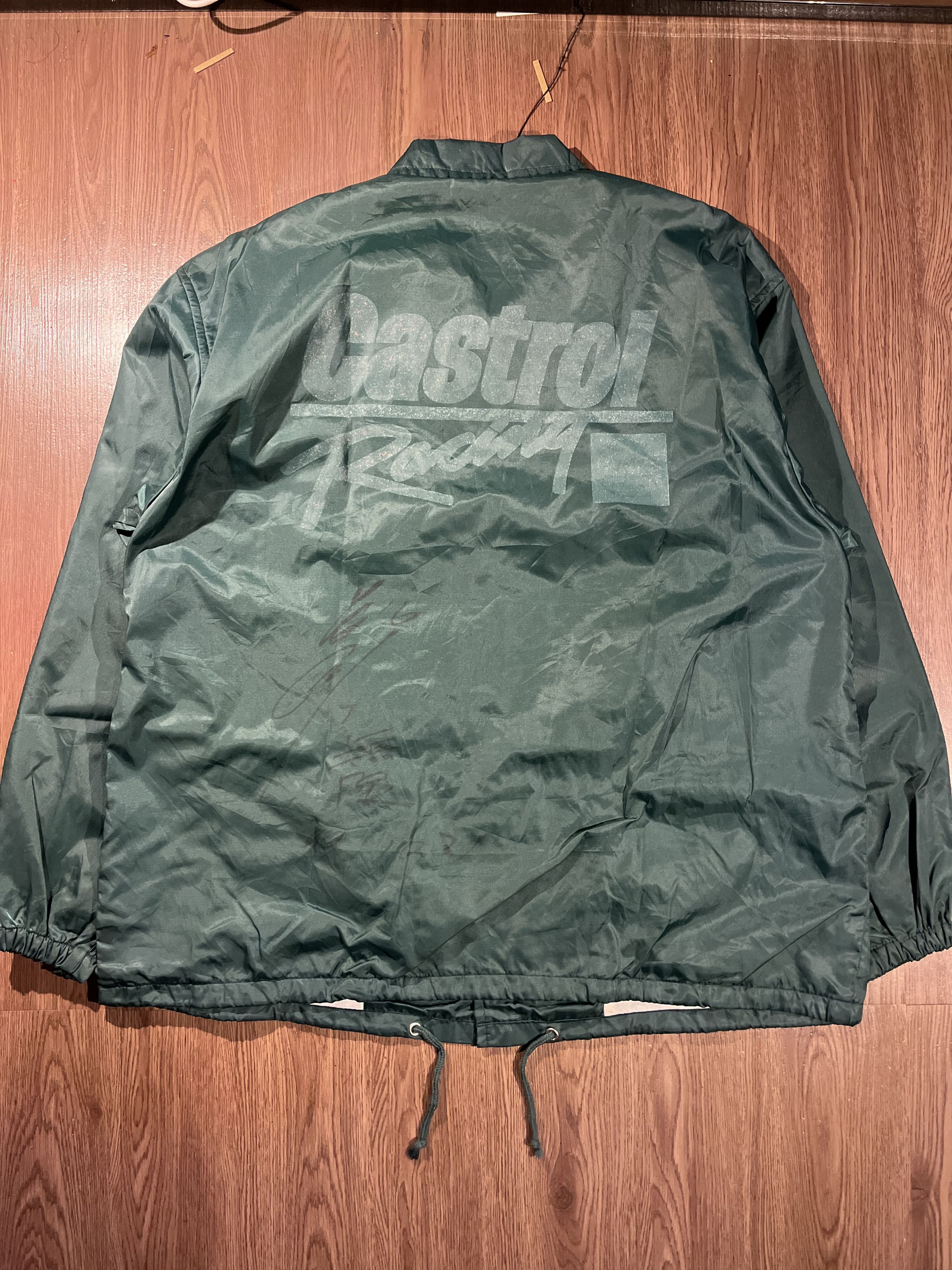 Vintage Vintage Castrol Coach Jacket Size US XL / EU 56 / 4 - 4 Thumbnail