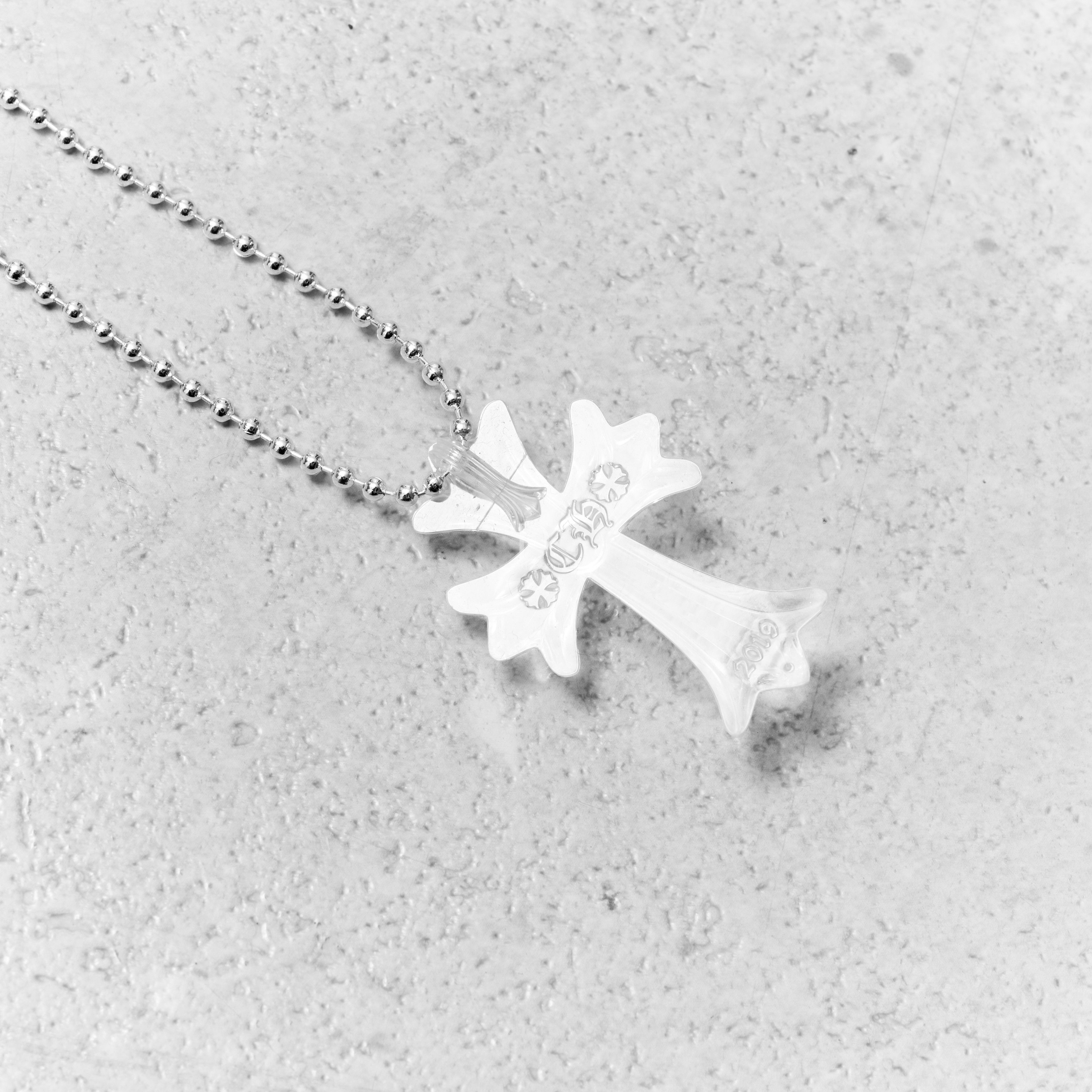 Chrome Hearts CHROME HEARTS Silicrome Cross Necklace Clarity Size ONE SIZE - 3 Thumbnail
