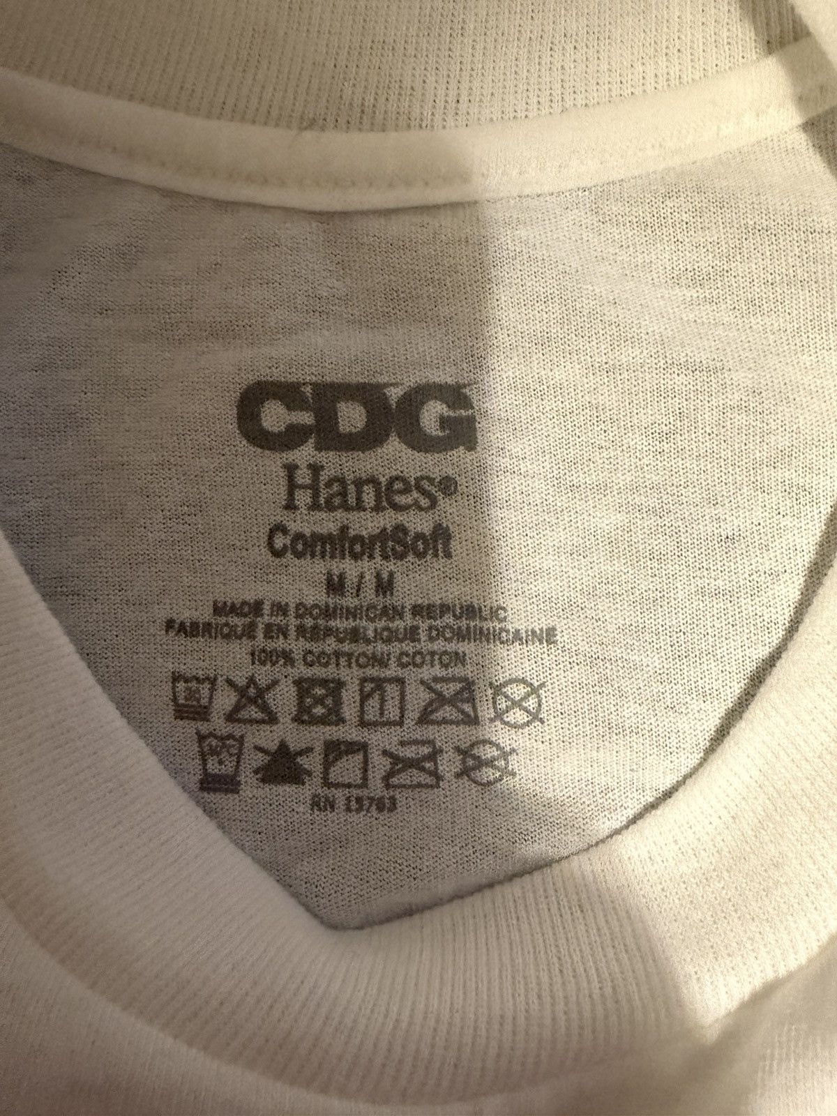 CDG by Comme des Garcons CDG x Hanes T-shirt Size US M / EU 48-50 / 2 - 3 Thumbnail
