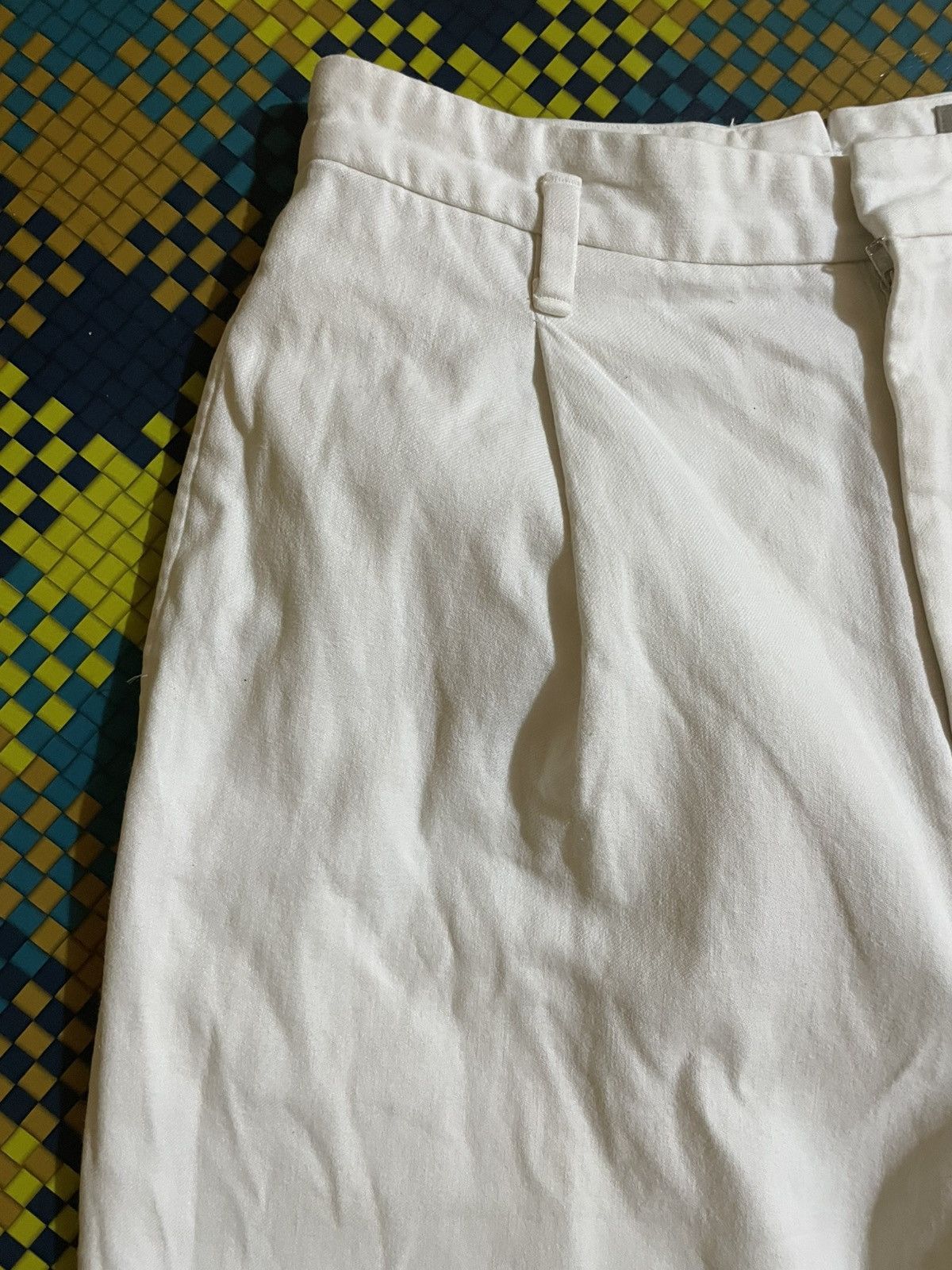 Margaret Howell Margaret Howell Made in Japan Wide-Leg Pleated Trousers Size 27" / US 4 / IT 40 - 3 Thumbnail
