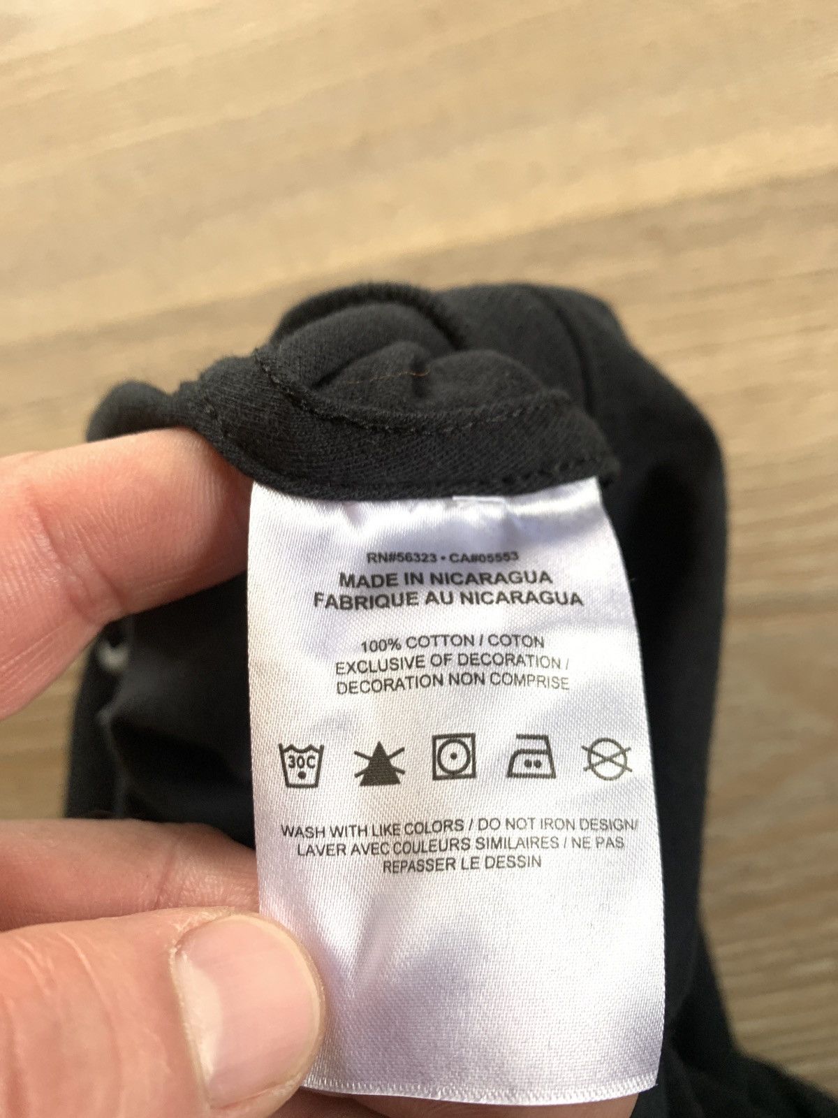 Nike The Nike Tee Black Cotton Printed T Shirt Size US M / EU 48-50 / 2 - 10 Thumbnail