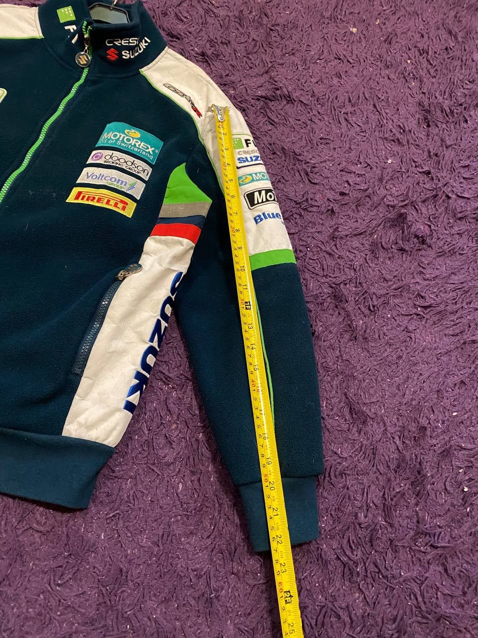 Vintage Y2K Sweatshirt SUZUKi Superbike team vintage motorex Size US XS / EU 42 / 0 - 8 Thumbnail