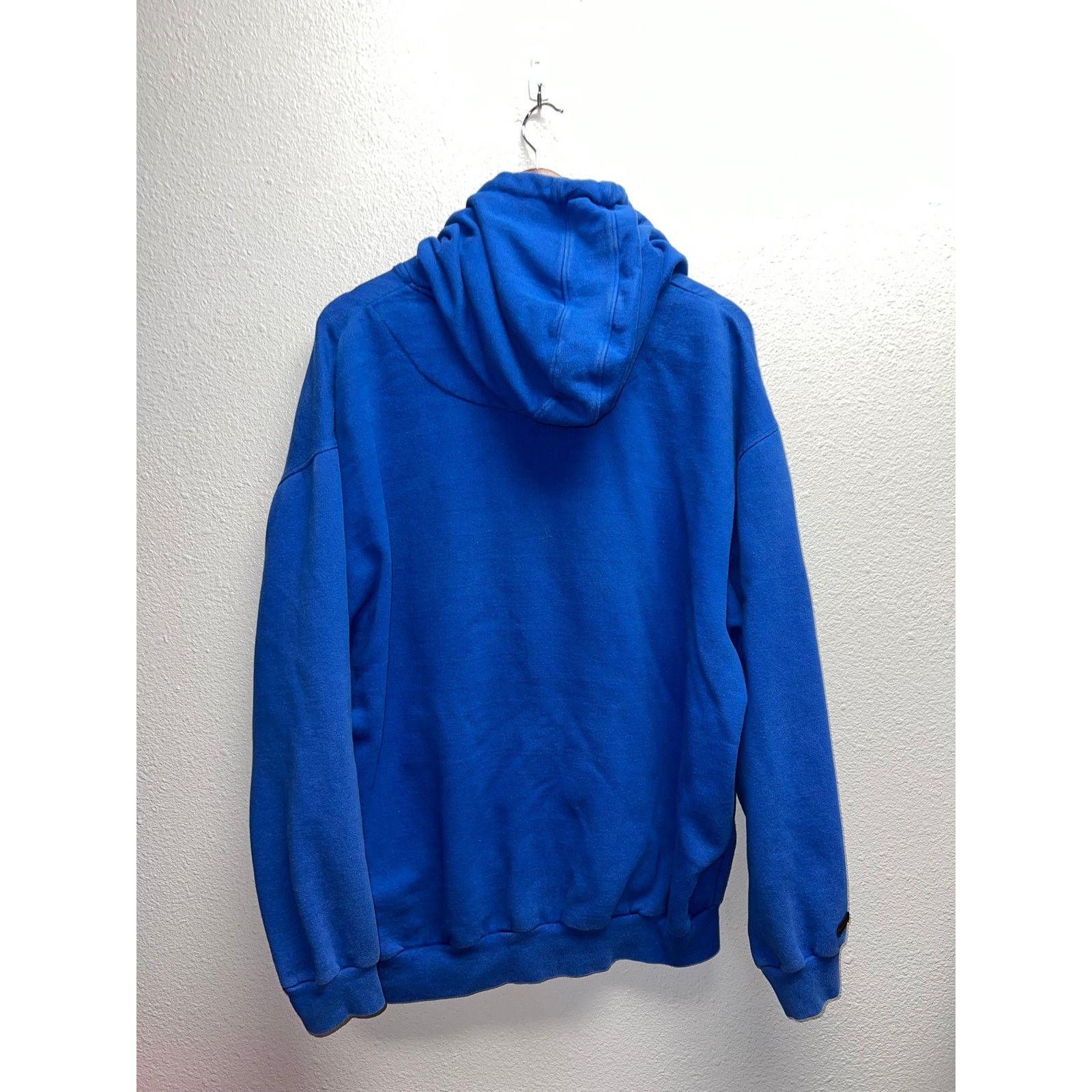 Vintage Fubu Sports Collection Hoodie Blue Pullover Cut Neck Y2K L Size US L / EU 52-54 / 3 - 7 Thumbnail