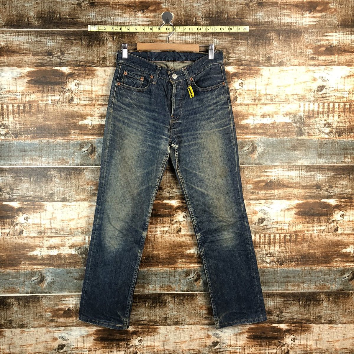 Levi's 501 Levis faded vintage Denim Pants #A2156 Size US 27 - 1 Thumbnail