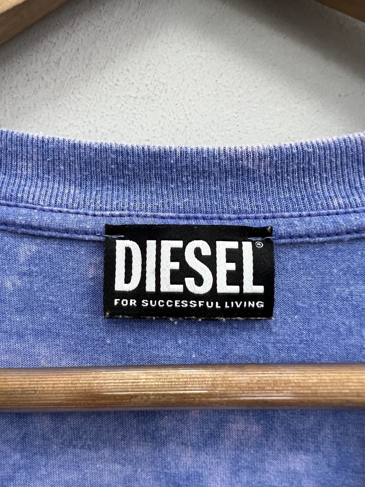 Diesel Diesel Blue Tee Oversize washed centre logo Style Size US M / EU 48-50 / 2 - 6 Thumbnail
