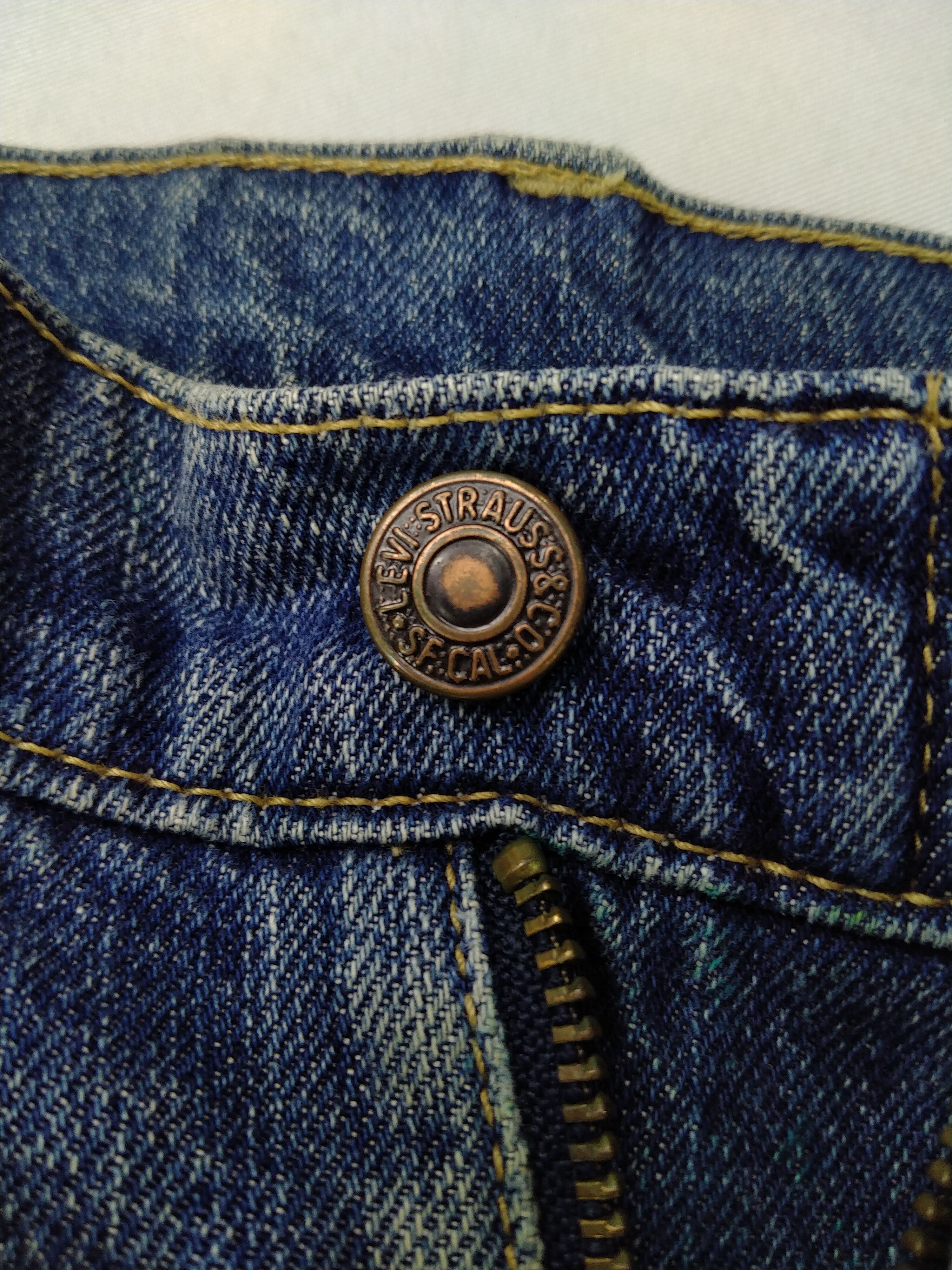 Levi's Blue Levi's 505 Distressed Denim 33x29.5 -JN192 Size US 33 - 8 Thumbnail