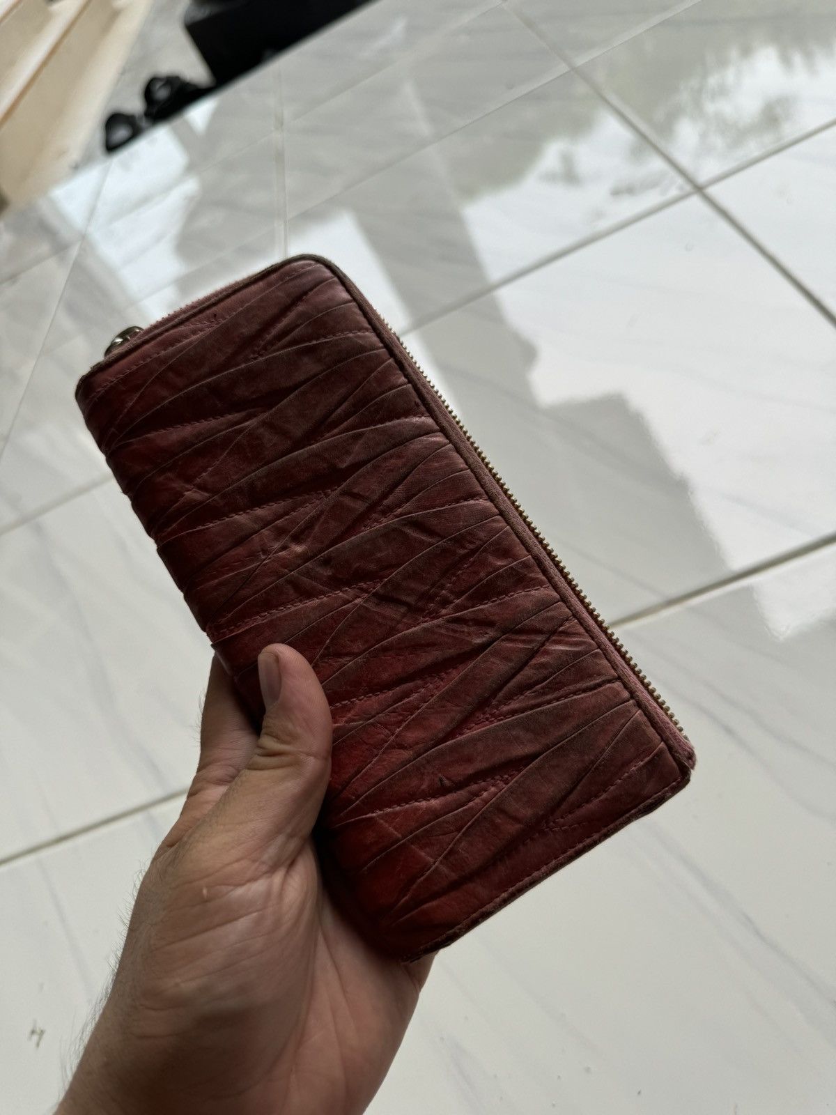 Miu Miu Miu Miu Leather long wallet Size ONE SIZE - 5 Thumbnail