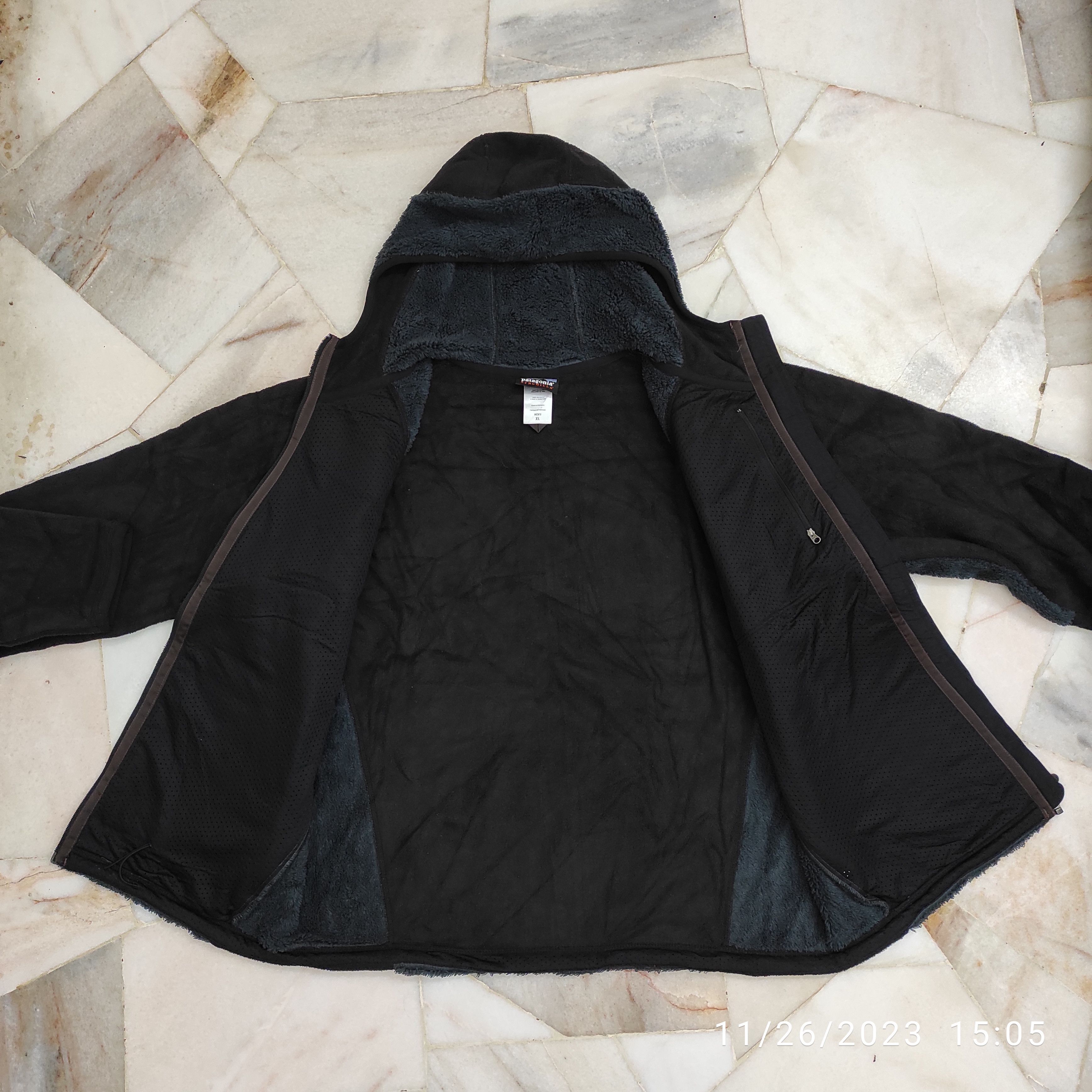 Patagonia Archive 00s PATAGONIA SYNCHILLA FLEECE BOA HOODIE JACKET Size US XL / EU 56 / 4 - 7 Thumbnail