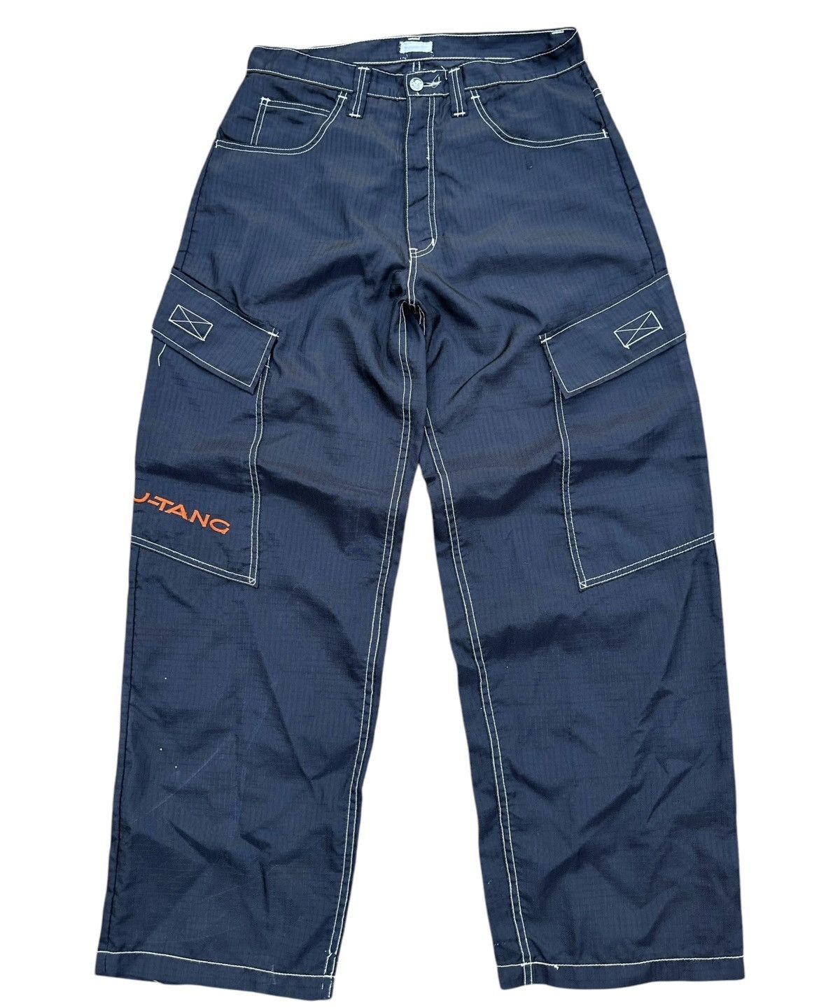 JNCO × Vintage × Wu-Tang Clan Vtg🔥1996 Wutang Clan Baggy Cargo Pant Size US 30 / EU 46 - 3 Thumbnail