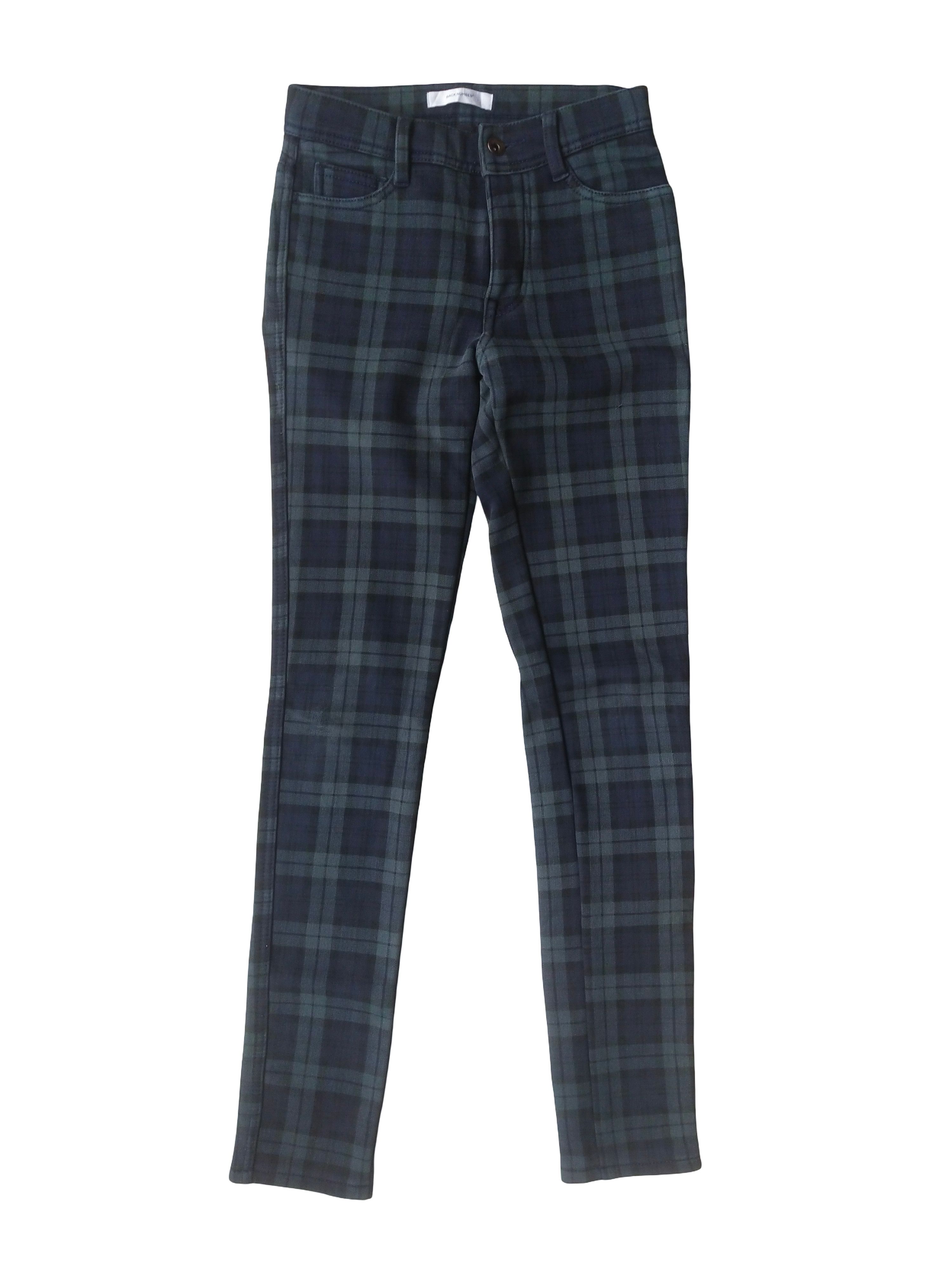 Hysteric Glamour Back Number Blackwatch Plaid Fleece Lined Stretch Pants Size 25" / US 0 / IT 36 - 1 Thumbnail