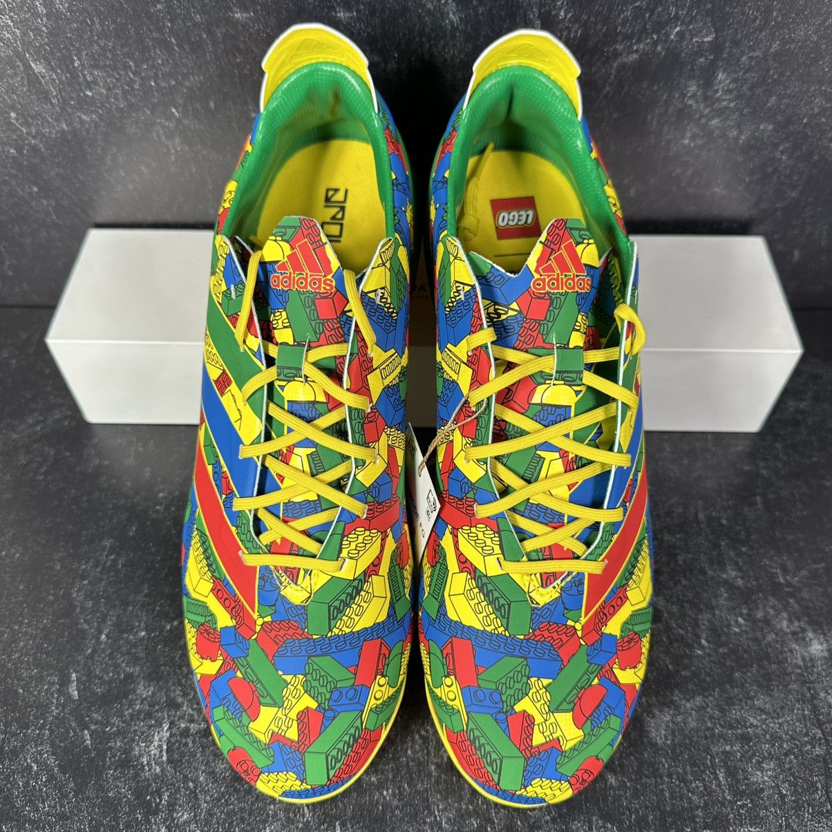 Adidas LEGO X GAMEMODE FG TEAM YELLOW RED BRICKS MENS SOCCER CLEATS Size US 7.5 / EU 40-41 - 2 Thumbnail