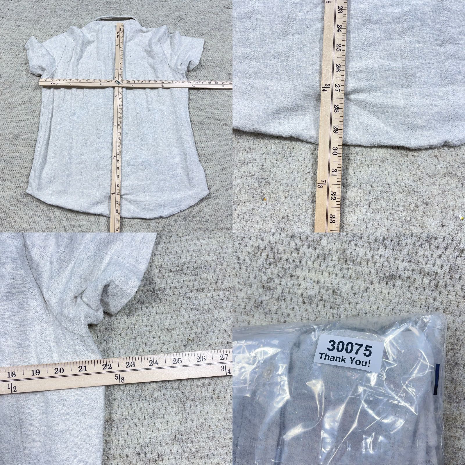 Taylor Stitch Taylor Stitch Shirt Men Size 44 Gray Button-Up Pocket Cotton Pocket Camp Button-Down Size US XXL / EU 58 / 5 - 8 Thumbnail