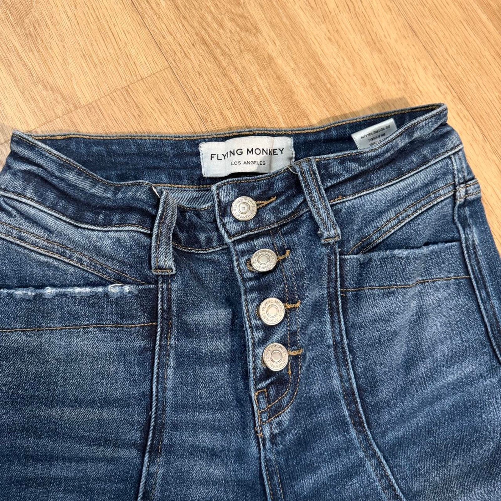 Other Flying monkey la blue denim Size 24" / US 00 / IT 34 - 4 Thumbnail