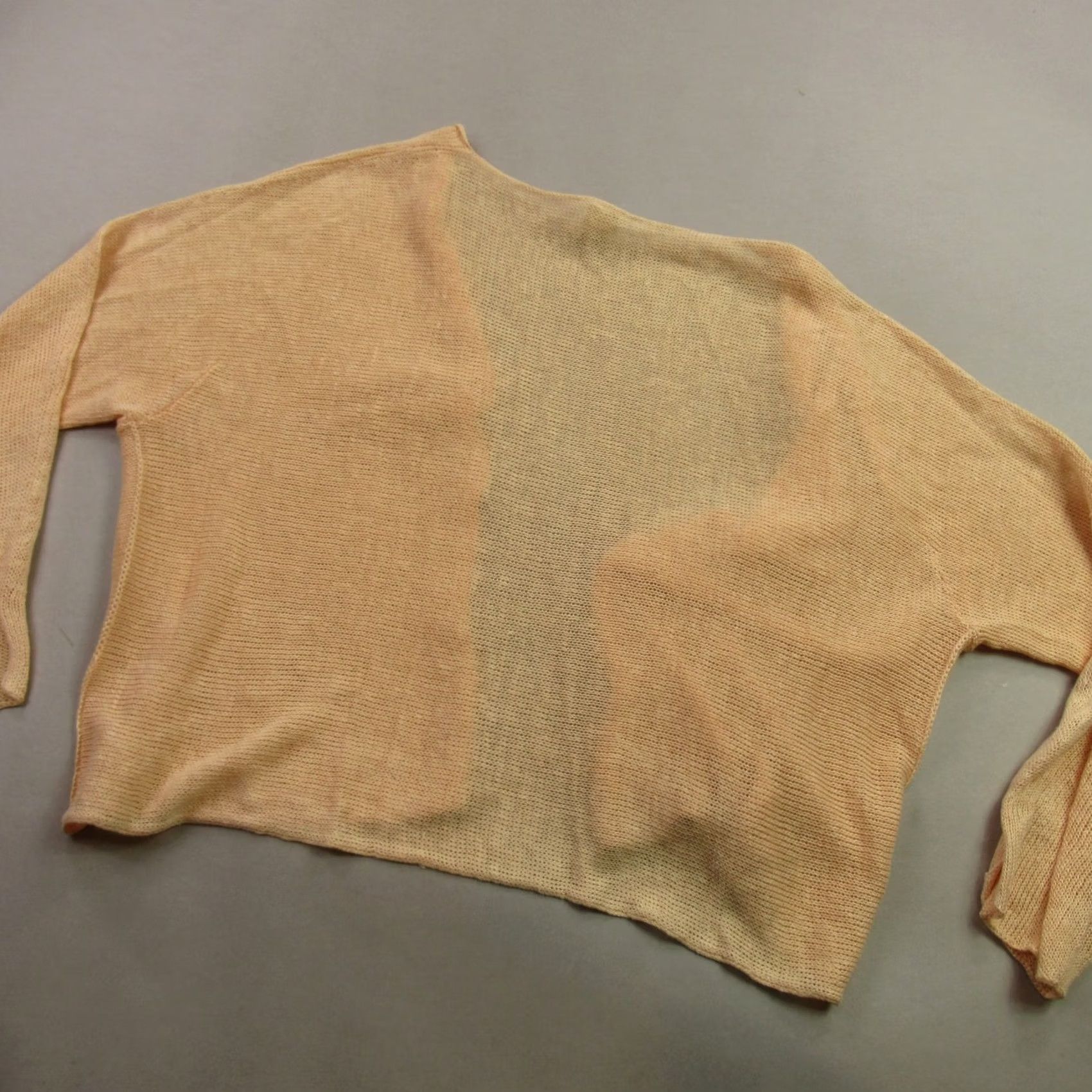 J. Jill J Jill Sweater Cardigan Womens XL Long Sleeve Lightweight Casual Yellow Size XL / US 12-14 / IT 48-50 - 6 Thumbnail