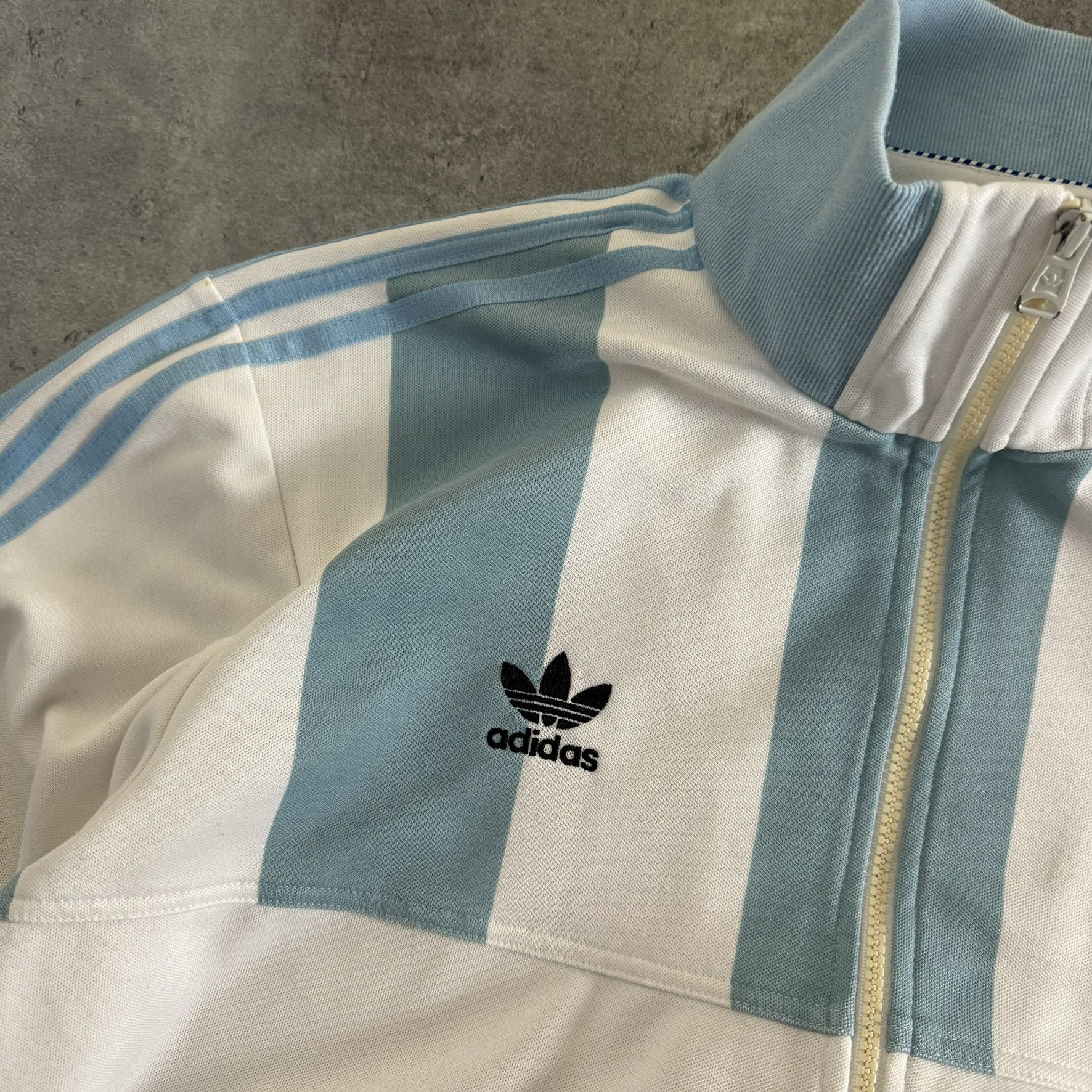 Adidas × Vintage Adidas Argentina AFA Soccer FIFA Track Jacket (2XL) Size US XXL / EU 58 / 5 - 3 Thumbnail