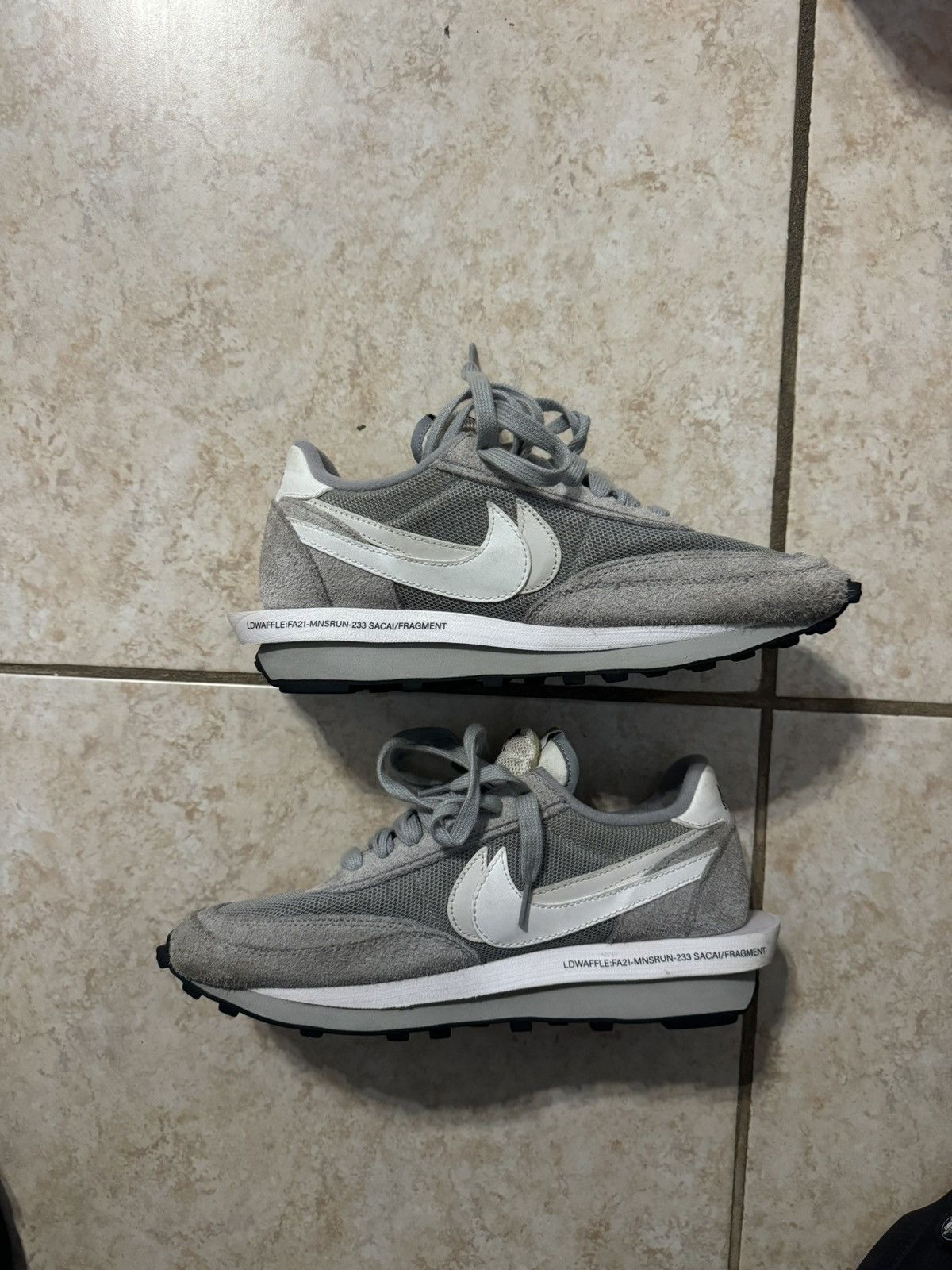 Fragment Design × Nike × Sacai Nike LD WAFFLE Sacai X Fragment Size US 8.5 / EU 41-42 - 2 Thumbnail