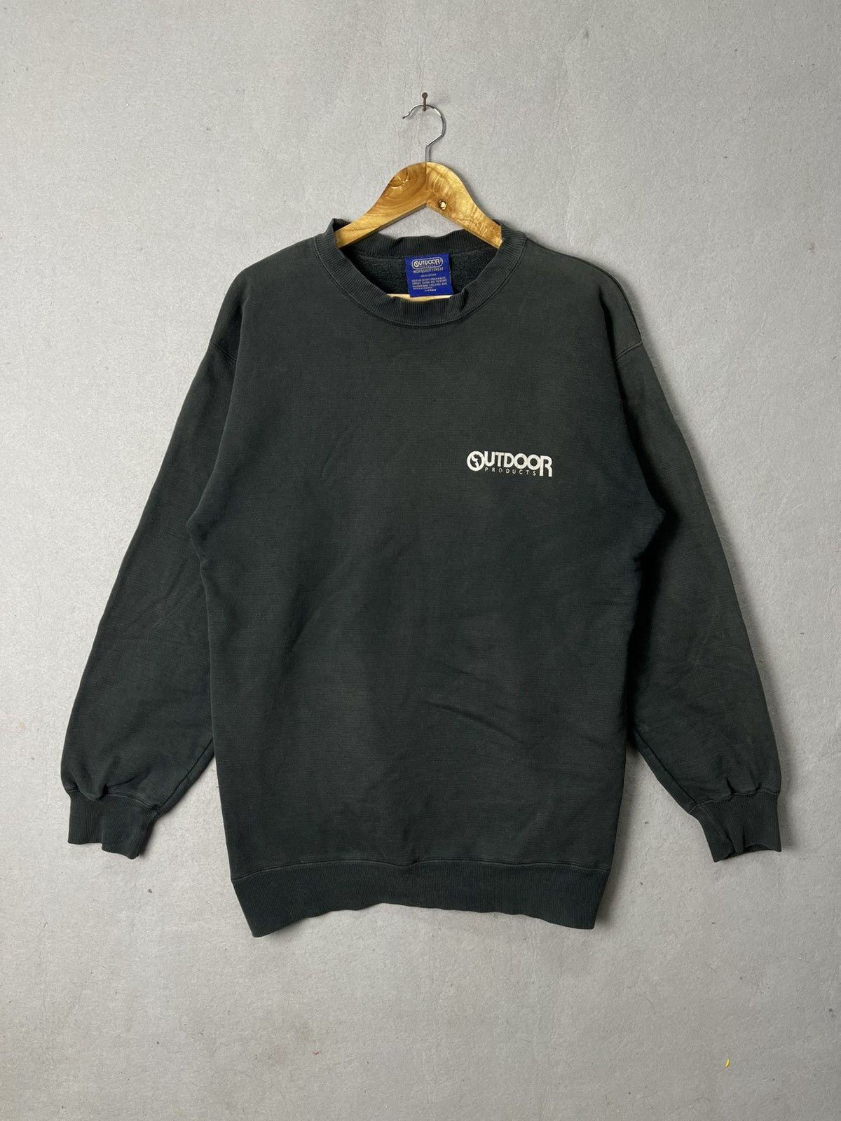 Outdoor Research 2000s Outdoor Products Bear Graphic Crewneck Size US L / EU 52-54 / 3 - 3 Thumbnail