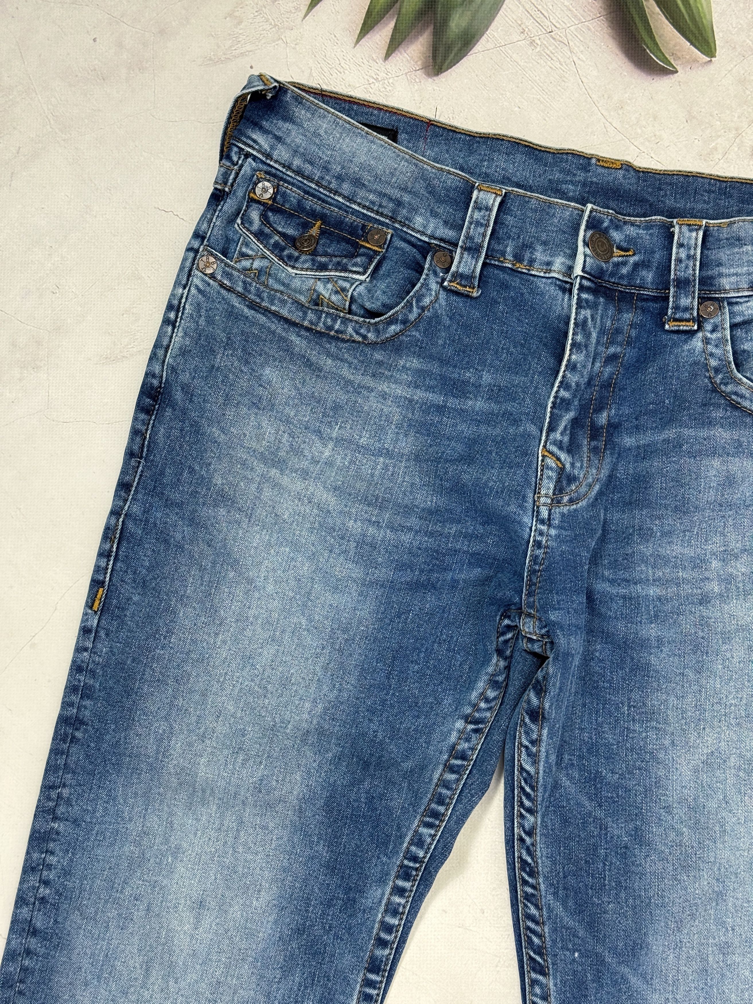 True Religion True Religion Rocco Flap Skinny Jeans Pants Relaxed Denim Size US 34 / EU 50 - 3 Thumbnail