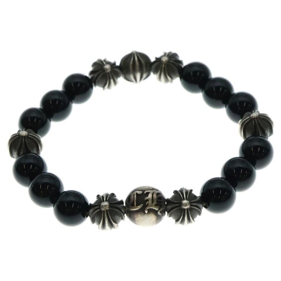 Chrome Hearts Chrome Hearts Black Bead Bracelet BEAD10mm Size ONE SIZE - 1 Thumbnail