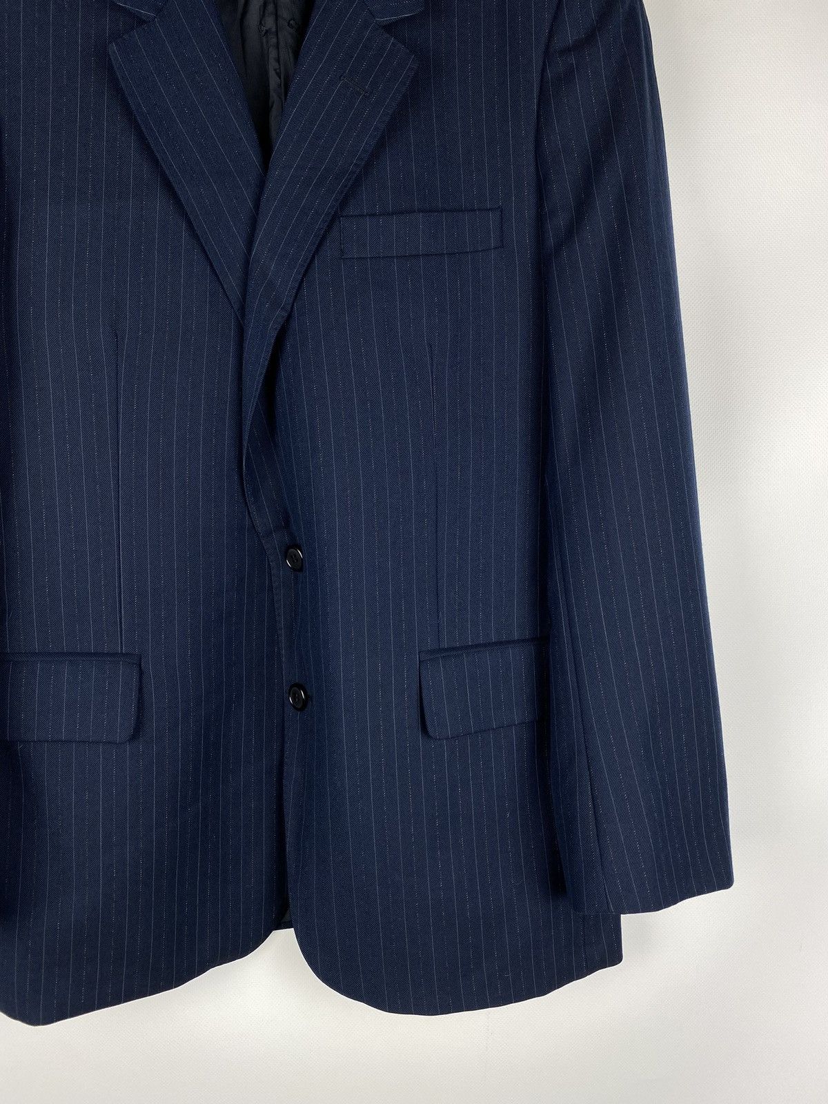 Christian Dior Monsieur × Dior × Vintage Christian Dior Monsieur vintage wool striped blazer jacket Size 40R - 6 Thumbnail