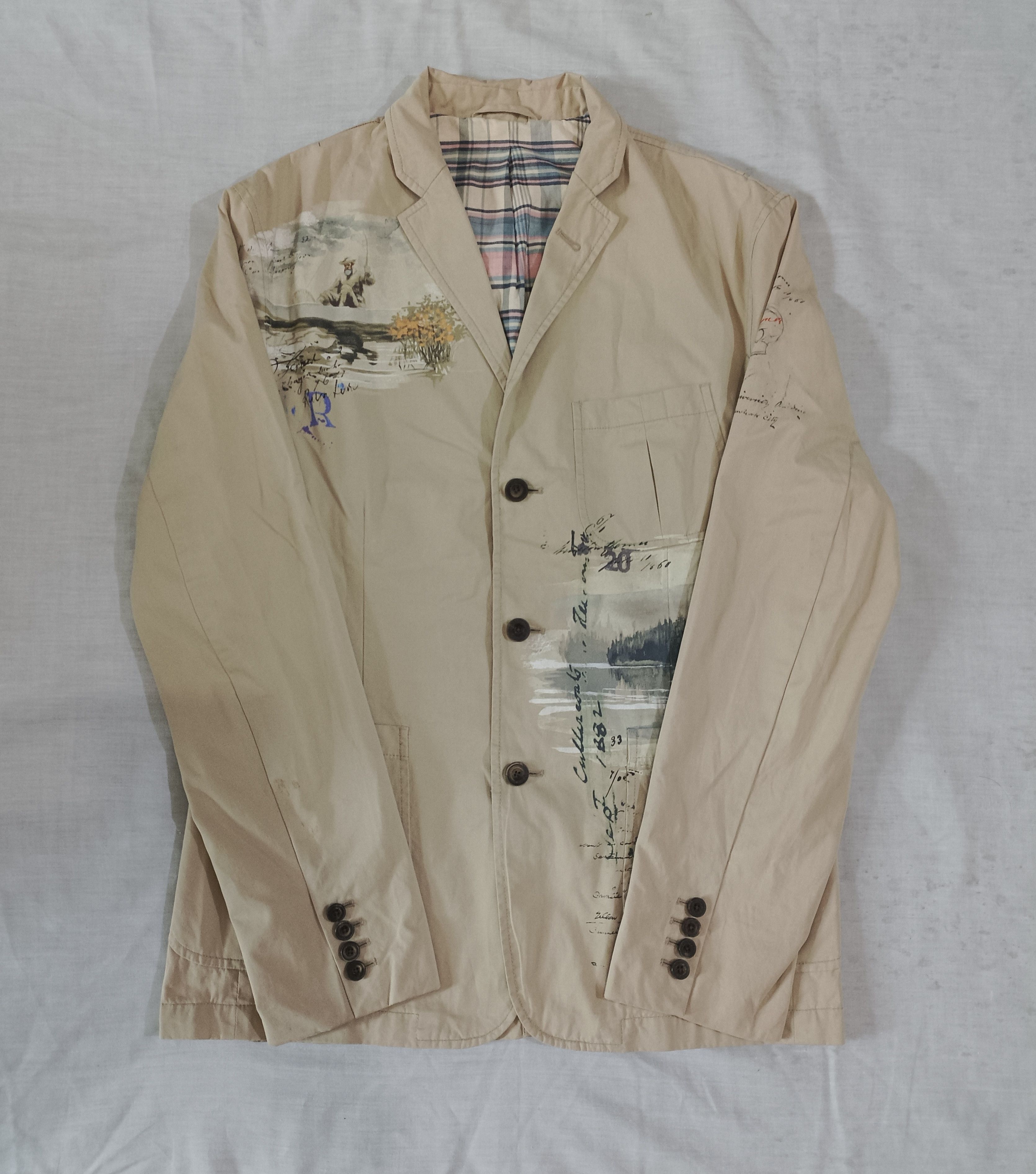 Polo Ralph Lauren Polo Ralph Lauren Lake Trapper Painted Blazer Jacket Size US L / EU 52-54 / 3 - 1 Thumbnail