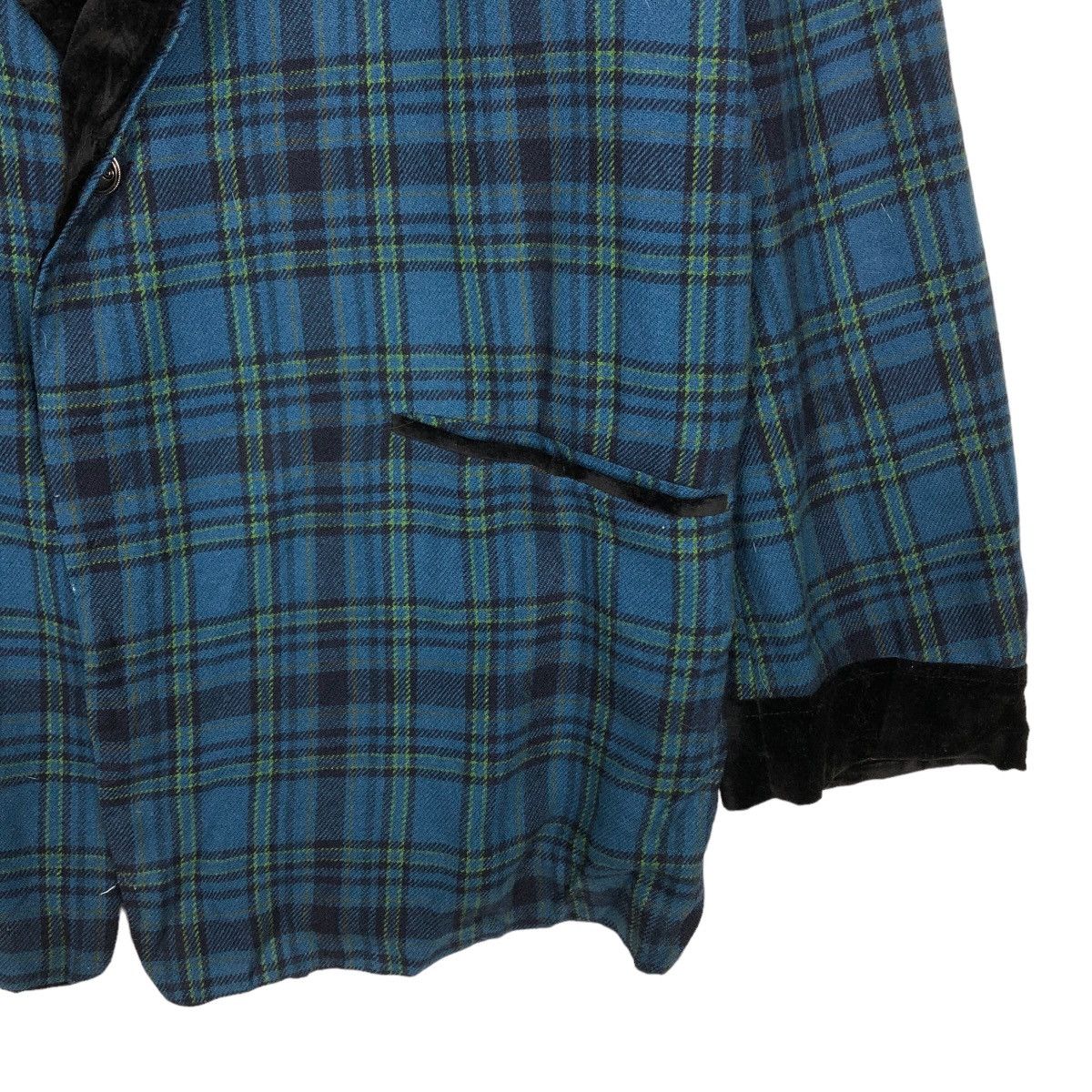 Japanese Brand 🔥90’s Double Breast Chore Work Jacket Tartan Design Size US M / EU 48-50 / 2 - 5 Thumbnail