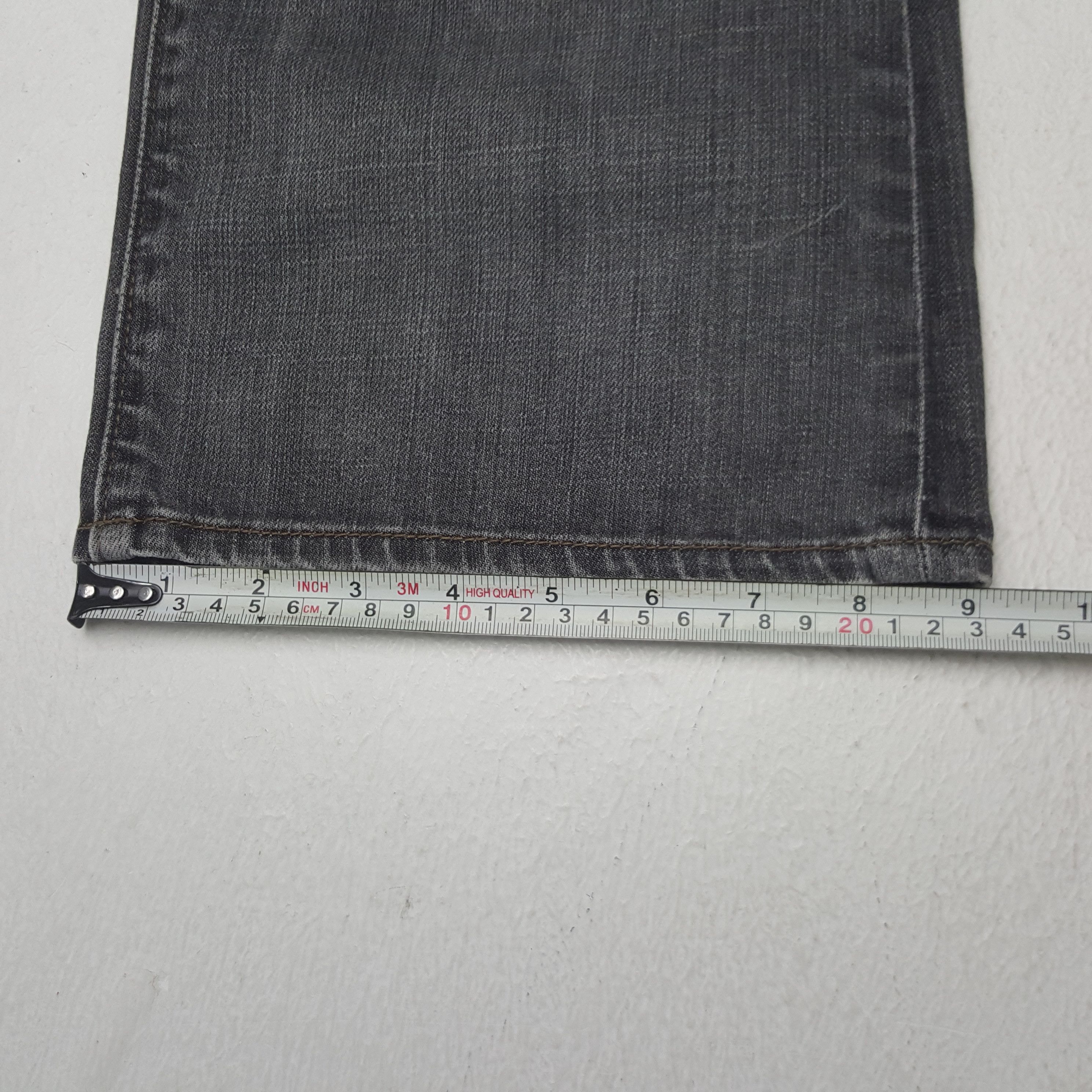 Ed Hardy × Vintage Vintage Ed Hardy Spell Out Logo Denim Jeans Size 34" / US 12 / IT 48 - 11 Thumbnail