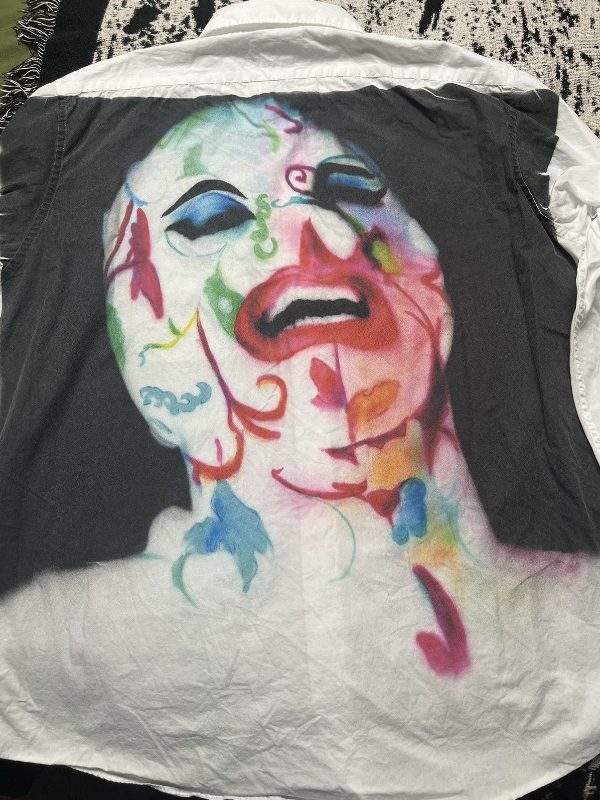 Supreme Supreme Leigh Bowery Airbrushed Shirt | Grailed