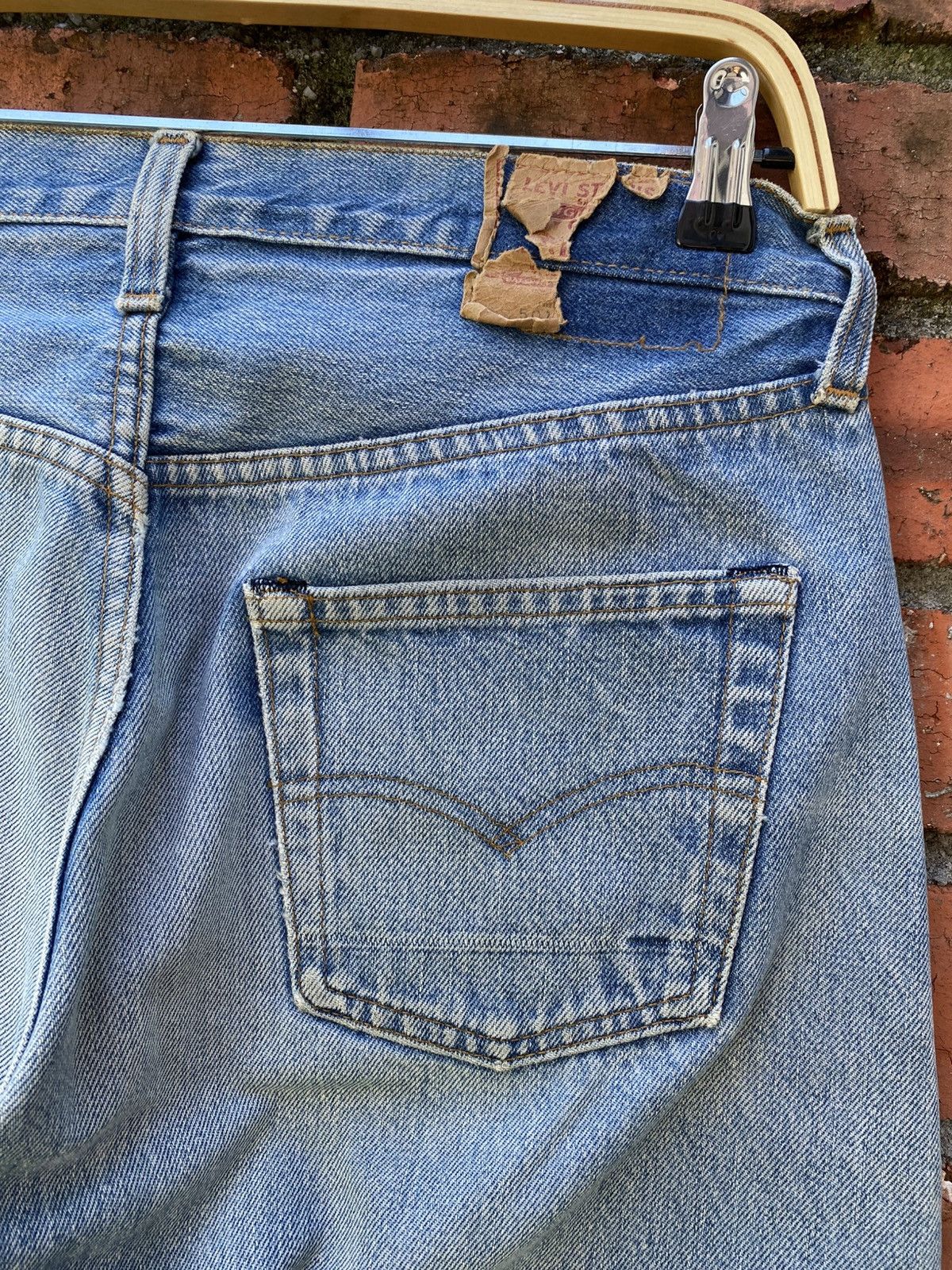 Levi's × Levi's Vintage Clothing × Vintage W32x28.5 vintage levi's 501 redline made in USA #524 Size US 32 / EU 48 - 3 Thumbnail