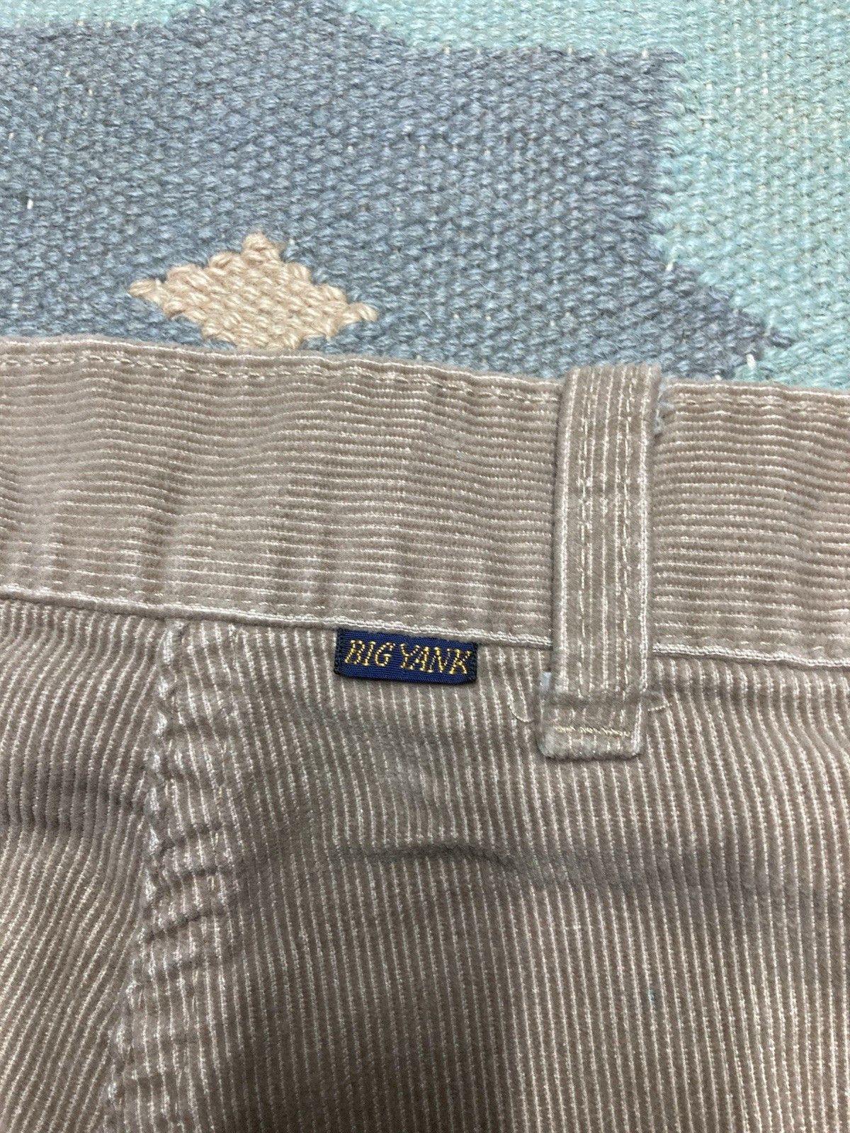 Vintage 70s corduroy pants elephant flare bell Big Yank hippie 28x31 Size US 28 / EU 44 - 7 Thumbnail