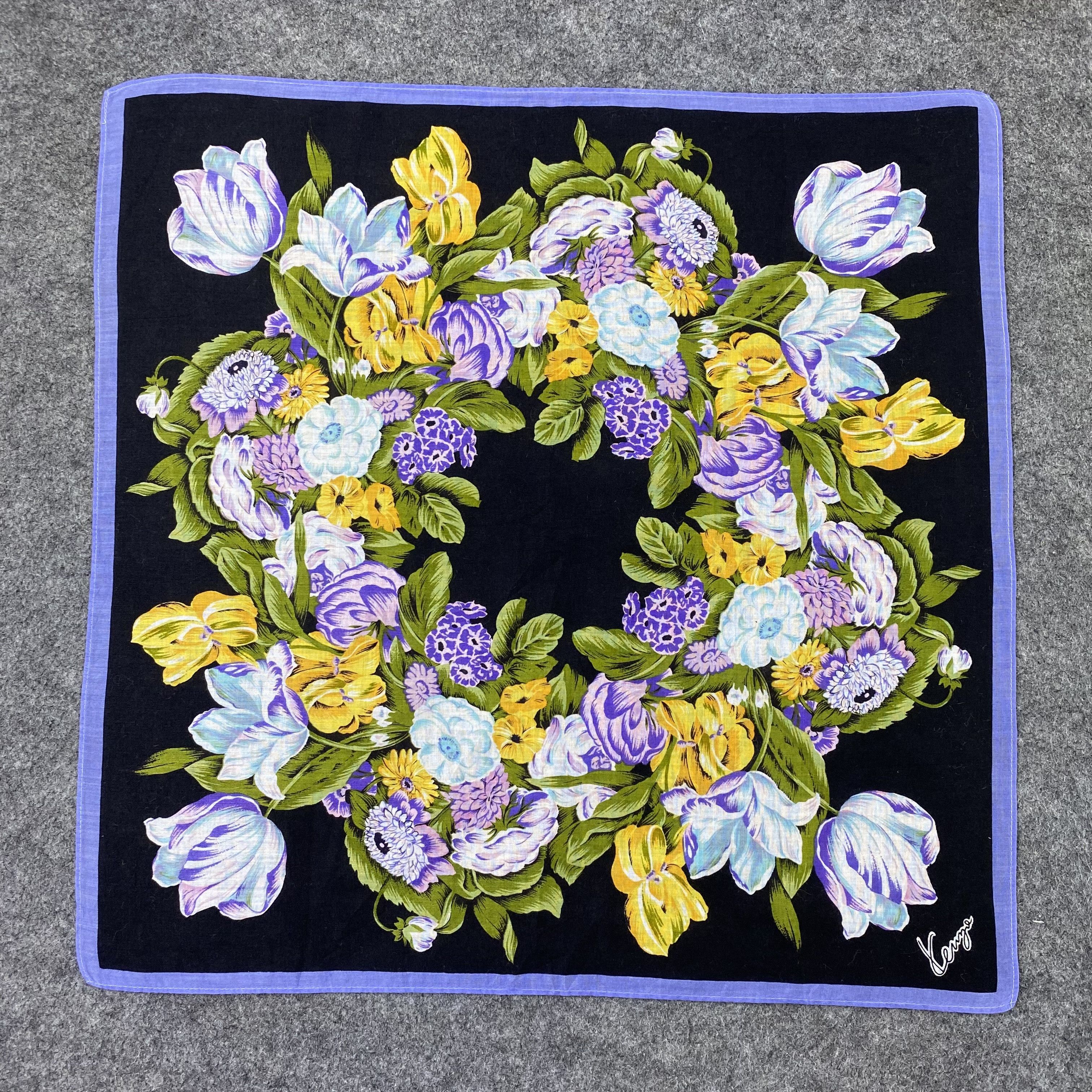Kenzo Kenzo Handkerchief Neckerchief Bandana-B1822 Size ONE SIZE - 3 Thumbnail
