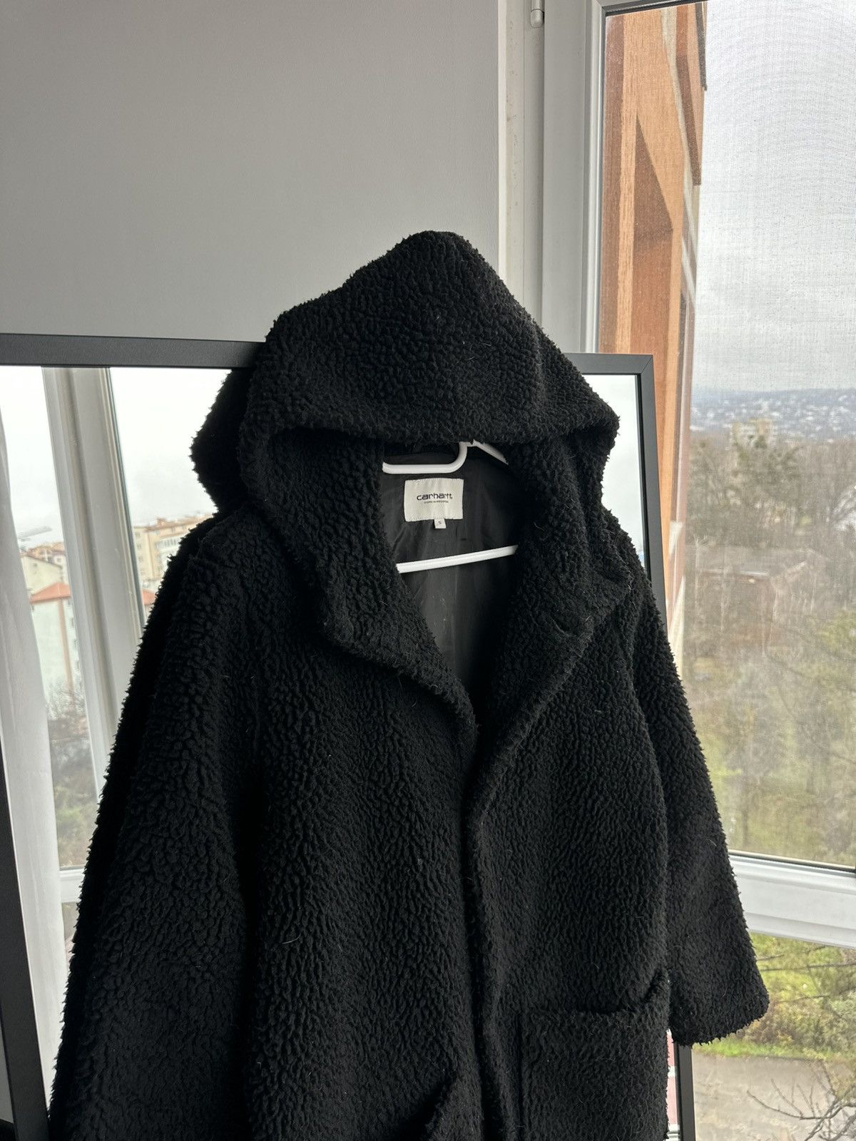 Carhartt Carhartt WIP Sherpa Fleece Hooded Coat Jacket Sz S Size US S / EU 44-46 / 1 - 5 Thumbnail