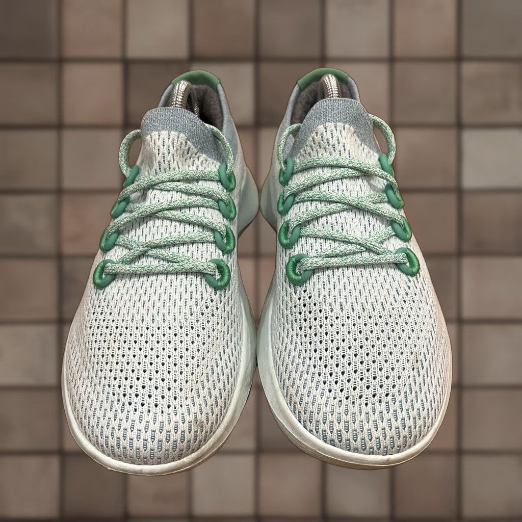 Allbirds Tree Dasher 1 Women's Running Sneakers Size 9 Green Lace Up Low Top Athletic Shoes